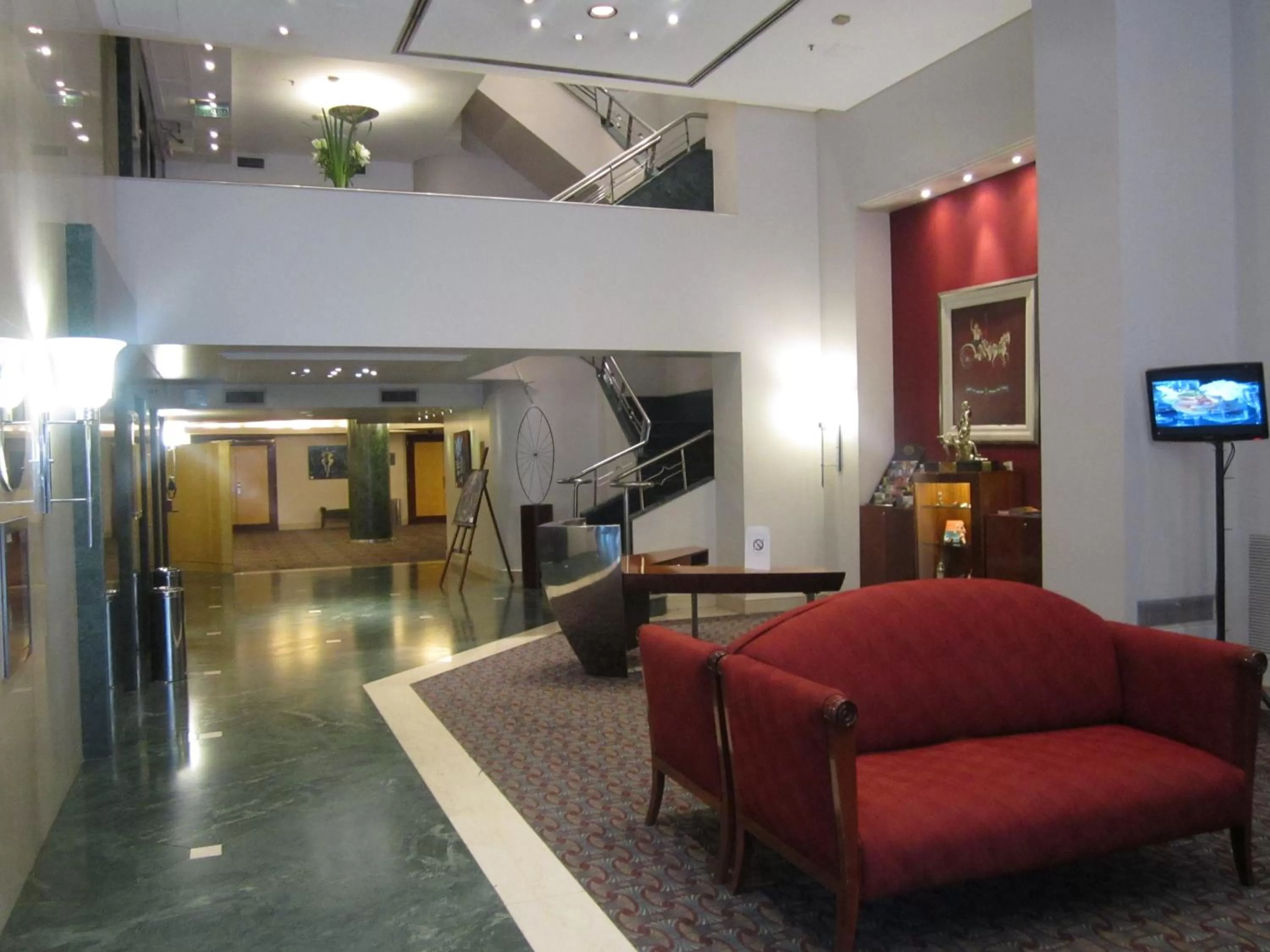 Lobby or reception in Abasto Hotel