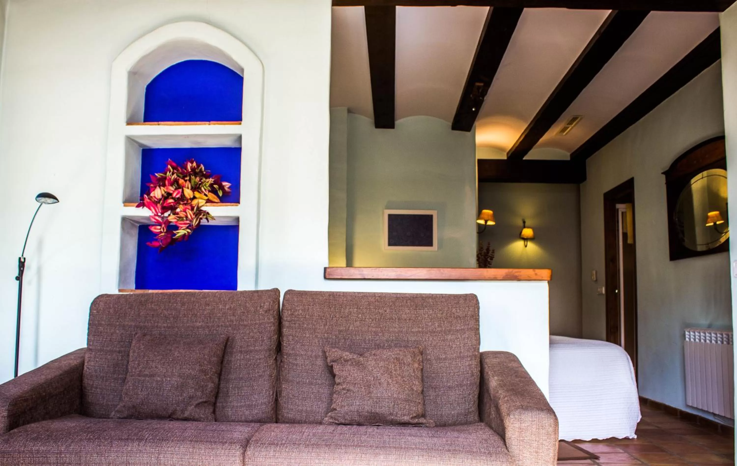 Seating area in La Font D'Alcala