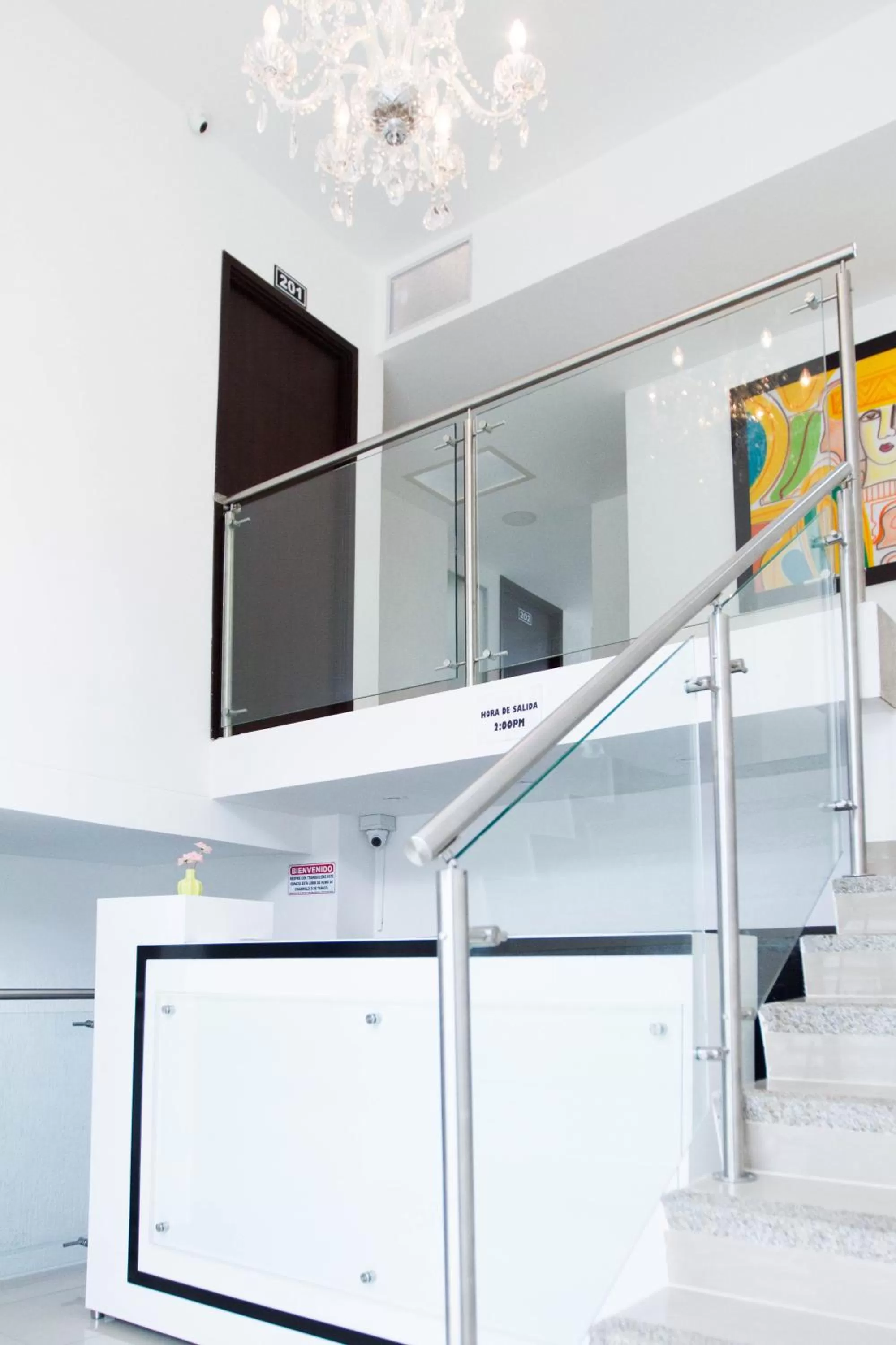 Lobby or reception in Hotel Residencias la CH