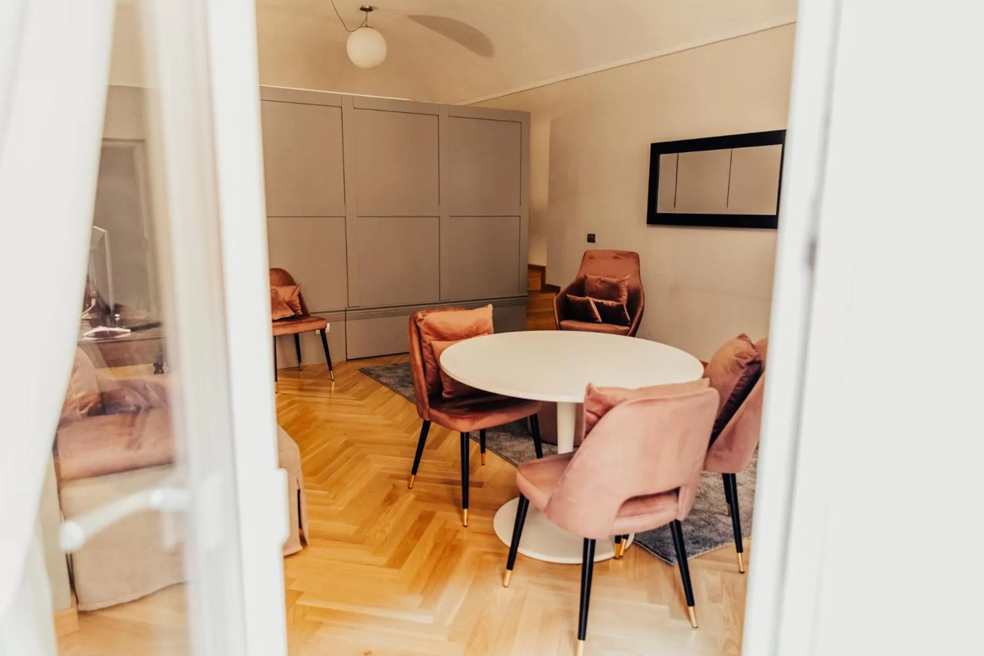 Kitchen or kitchenette, Dining Area in Le Dimore di Piazza