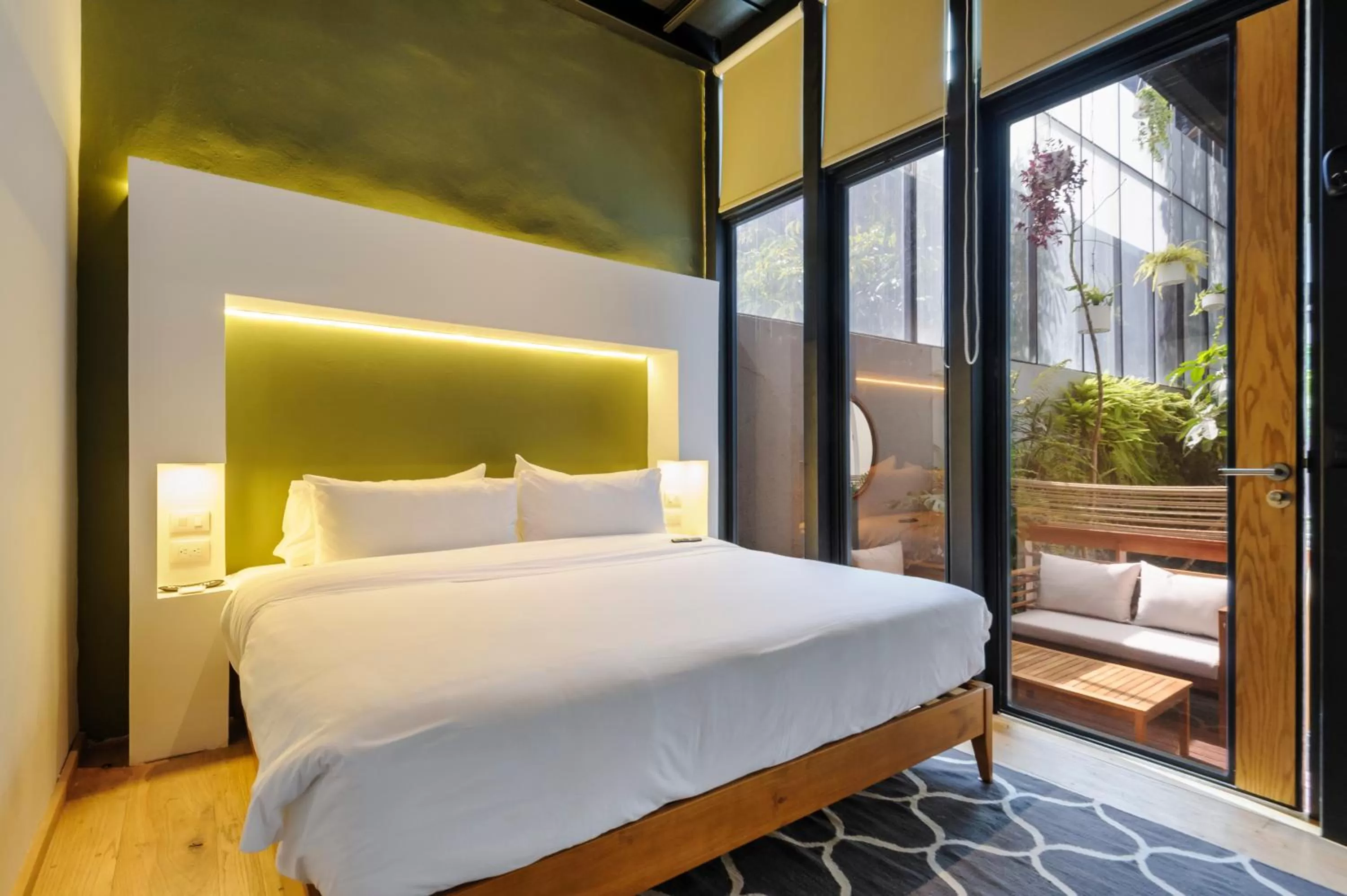 Bedroom, Bed in Casa Wynwood Roma Norte