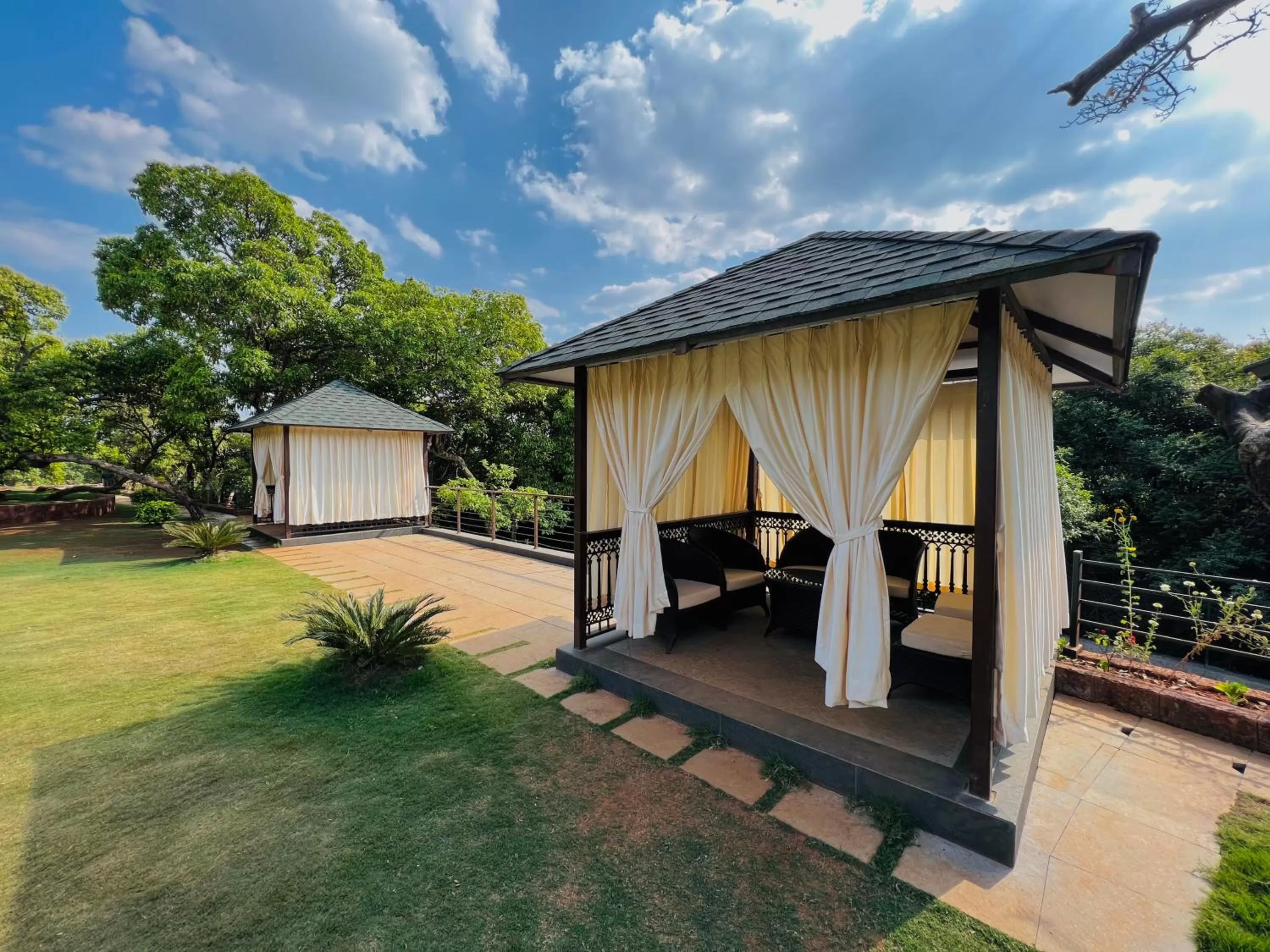 Patio in Tranquil Resort & Spa
