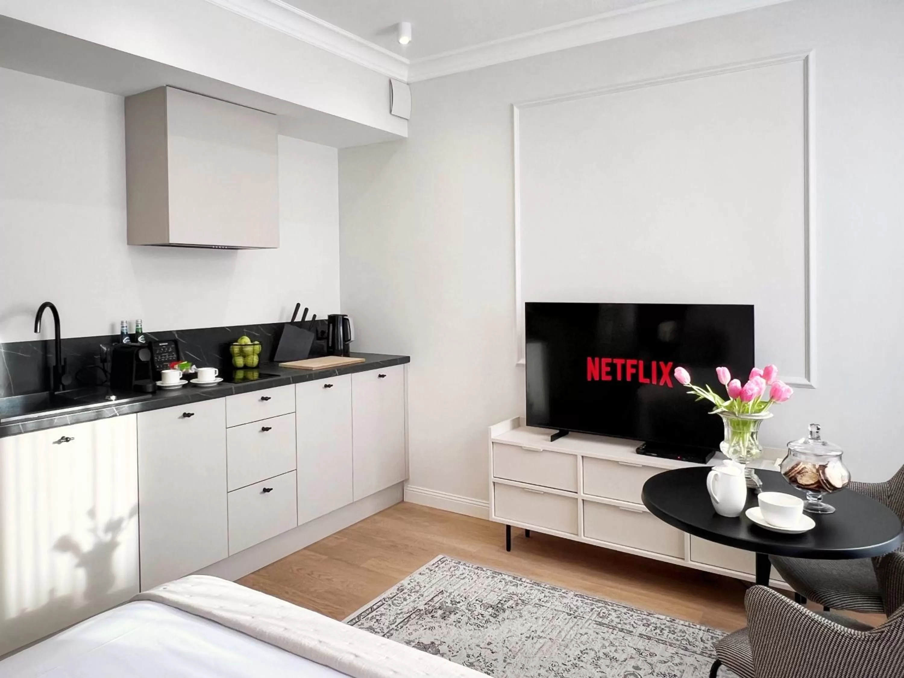 TV and multimedia in Kurkowa Apartments