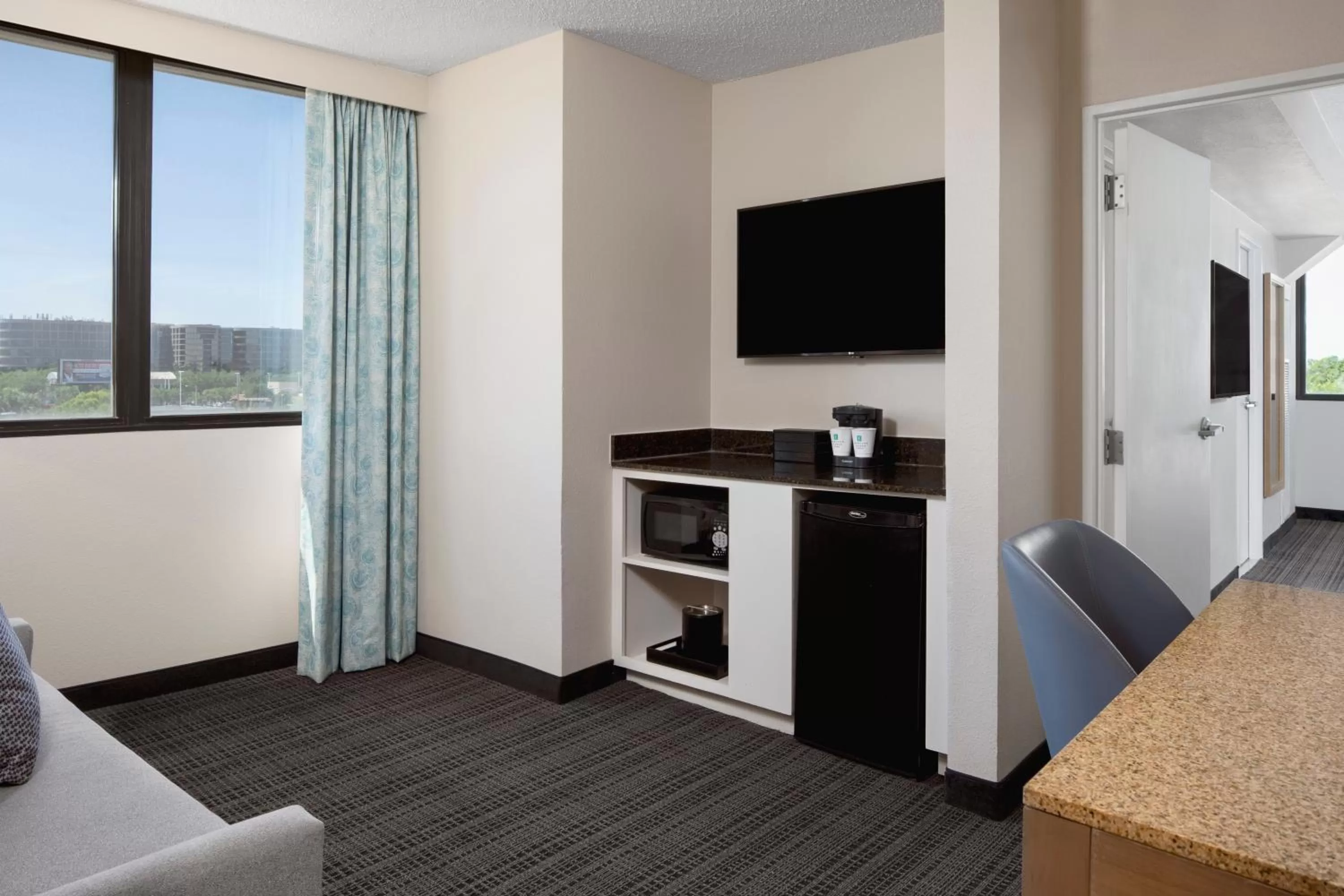 minibar in Embassy Suites by Hilton Tampa Airport Westshore