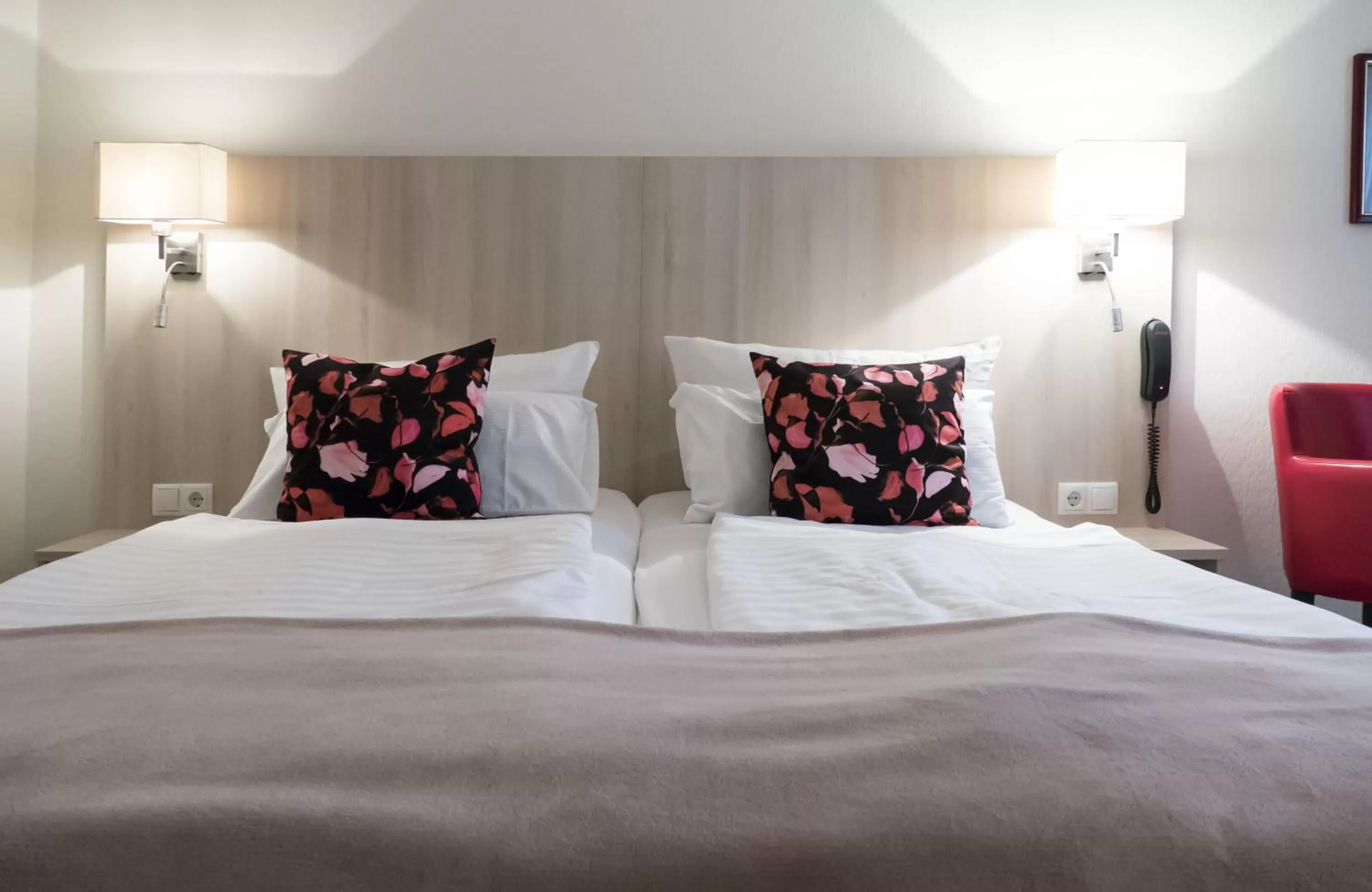 Bed in Hotel Excelsior