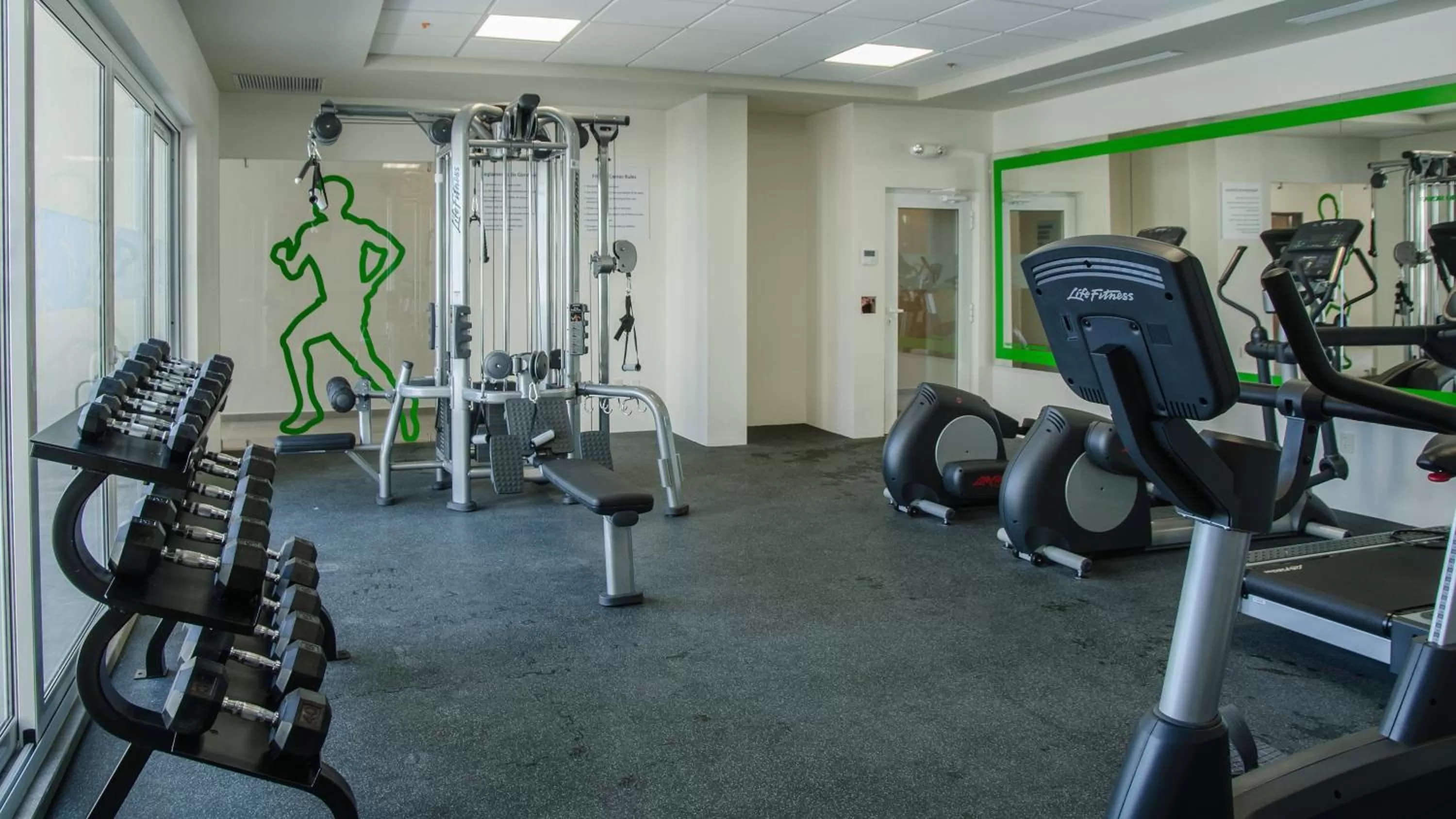 Fitness centre/facilities in Holiday Inn Express and Suites Celaya by IHG