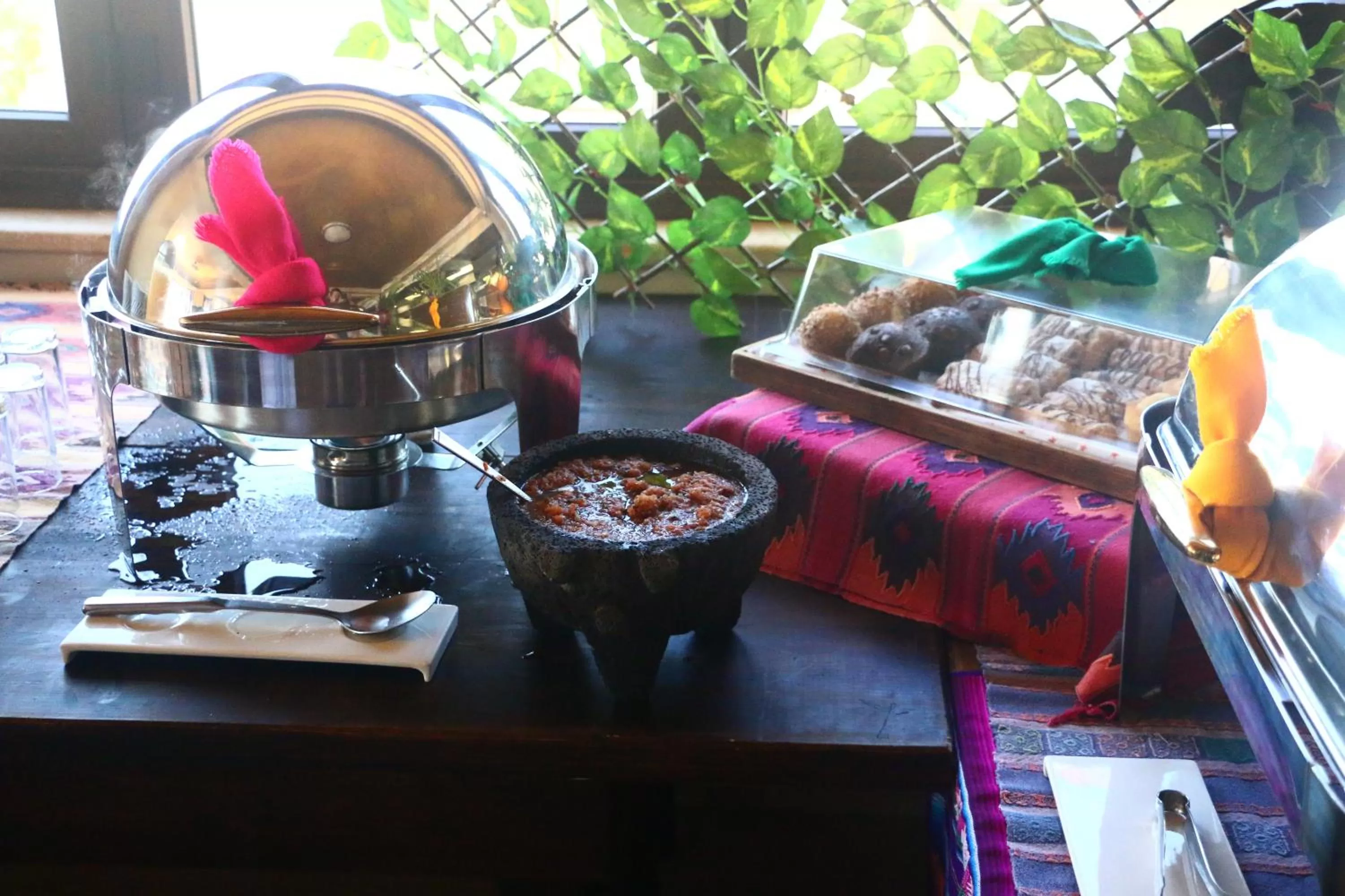 Breakfast in La Mision Loreto