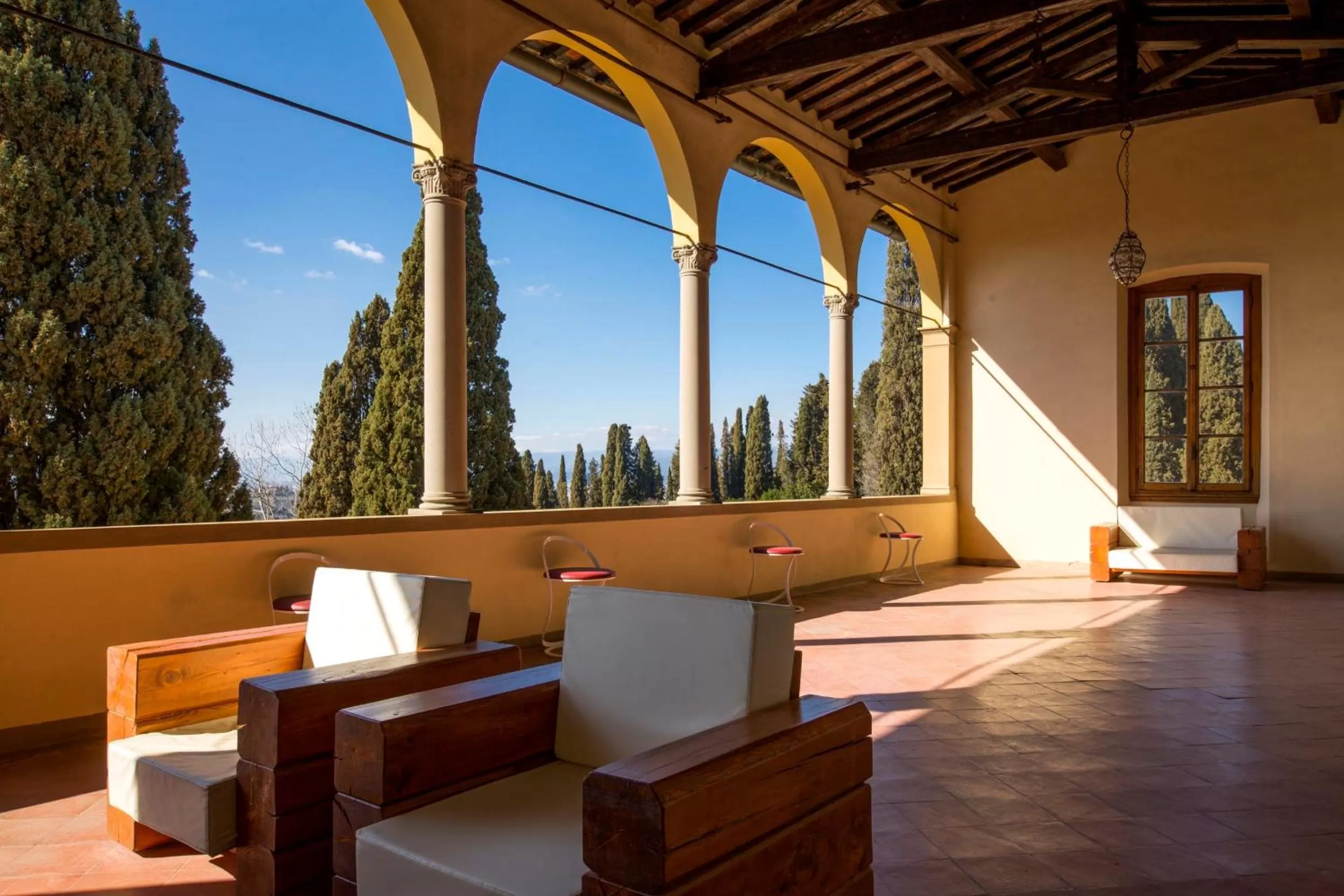 Patio in Art Hotel Villa Agape - Place of Charme