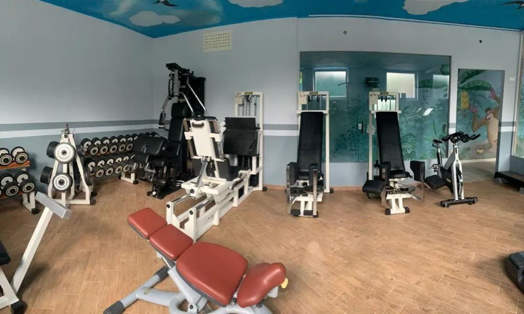 Fitness centre/facilities in Impero Hotel Beauty & Spa - Bike Hotel