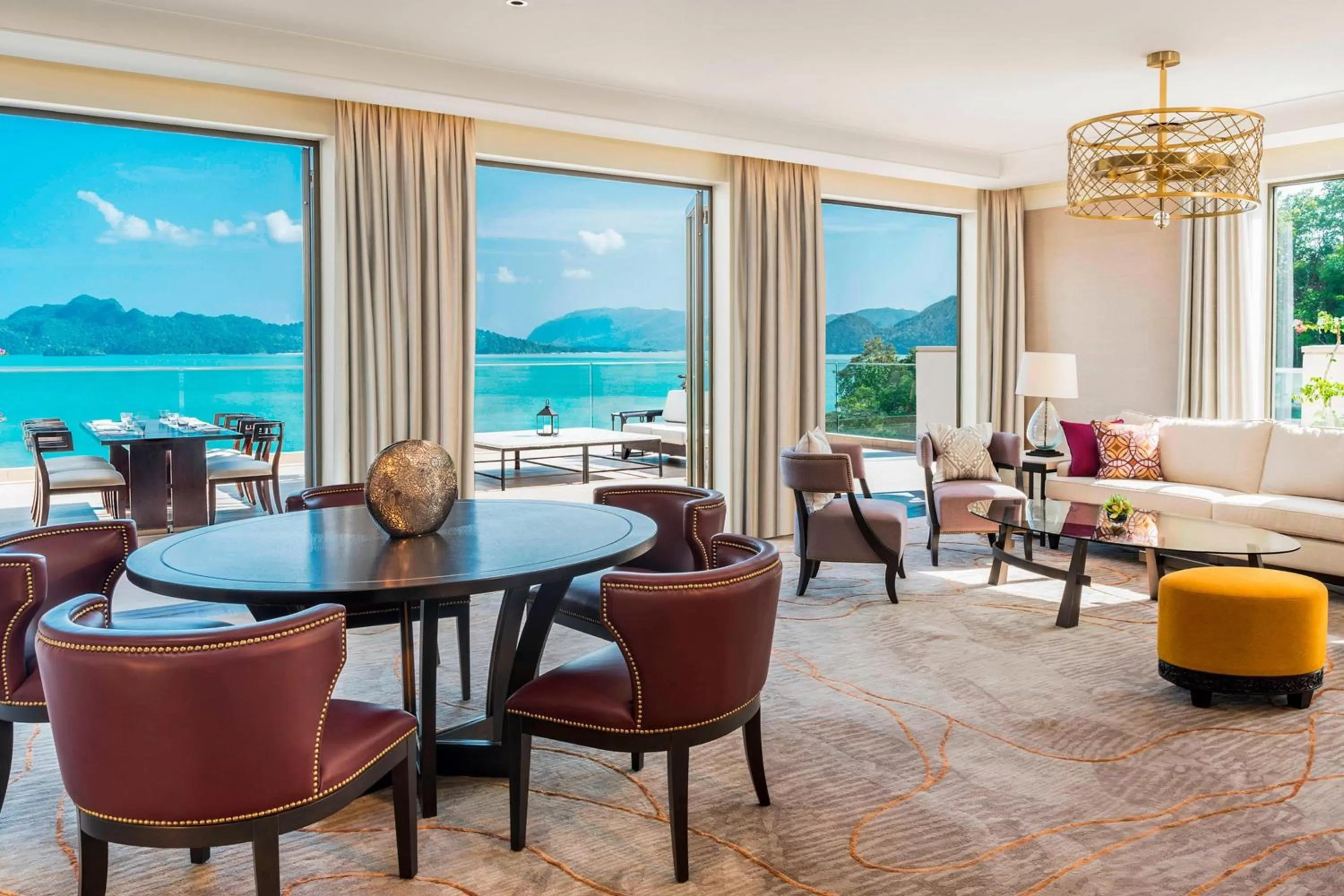 Living room in The St. Regis Langkawi