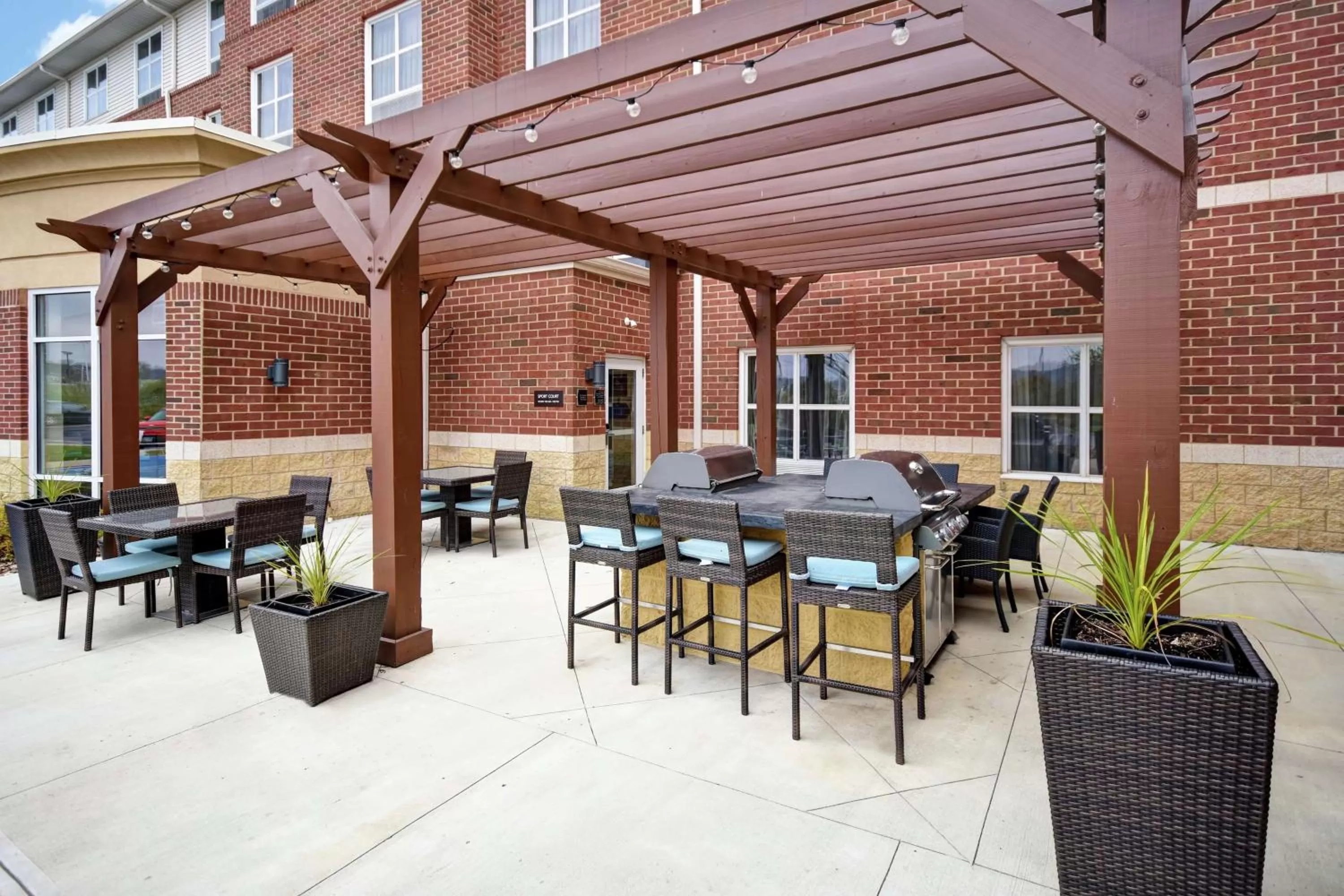 Patio in Homewood Suites by Hilton Cincinnati-Milford