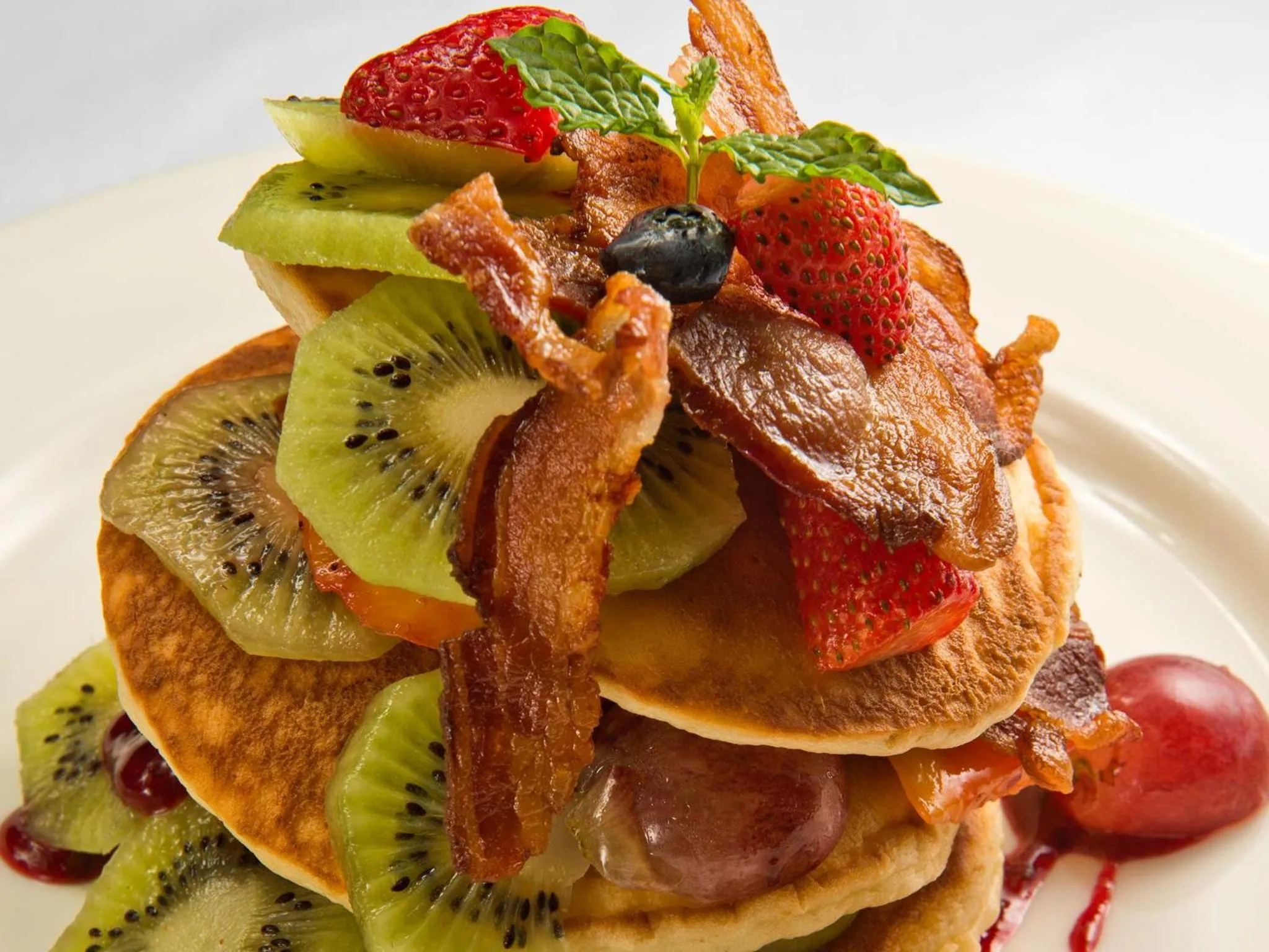 Food close-up in Krystal Beach Hotel