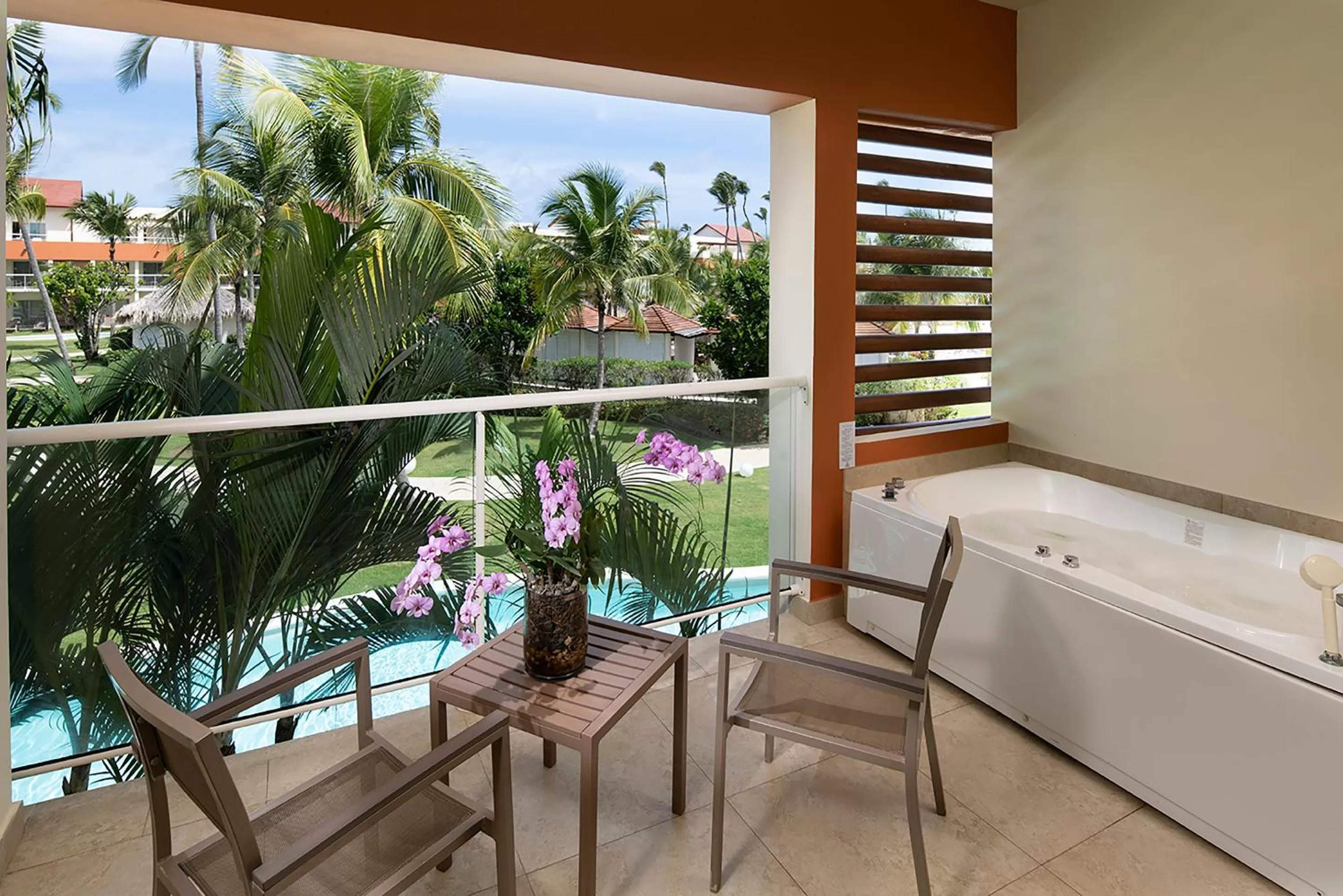 Garden view in Breathless Punta Cana Resort & Spa - Adults Only - All Inclusive