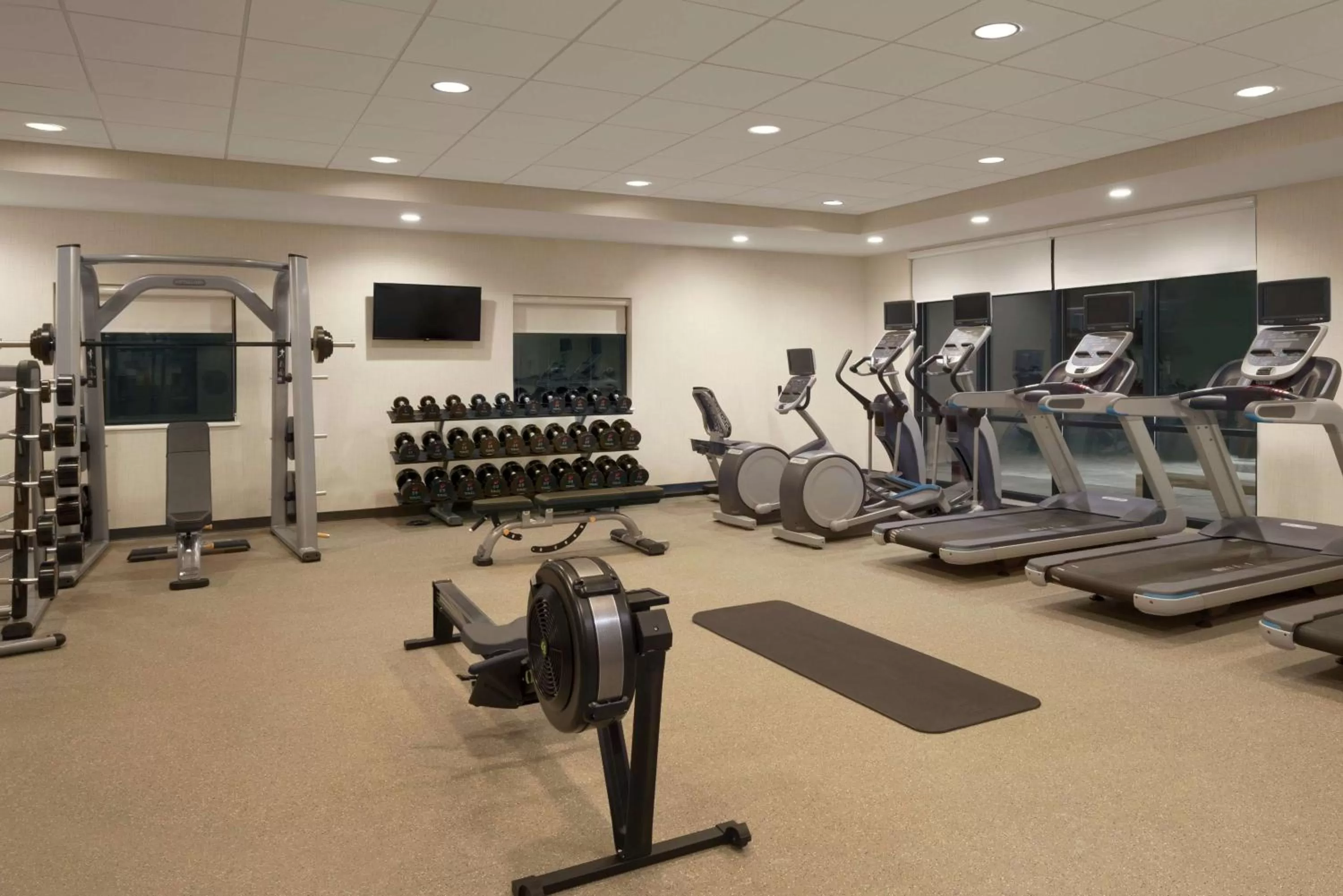 Fitness centre/facilities in Home2 Suites By Hilton Leavenworth Downtown