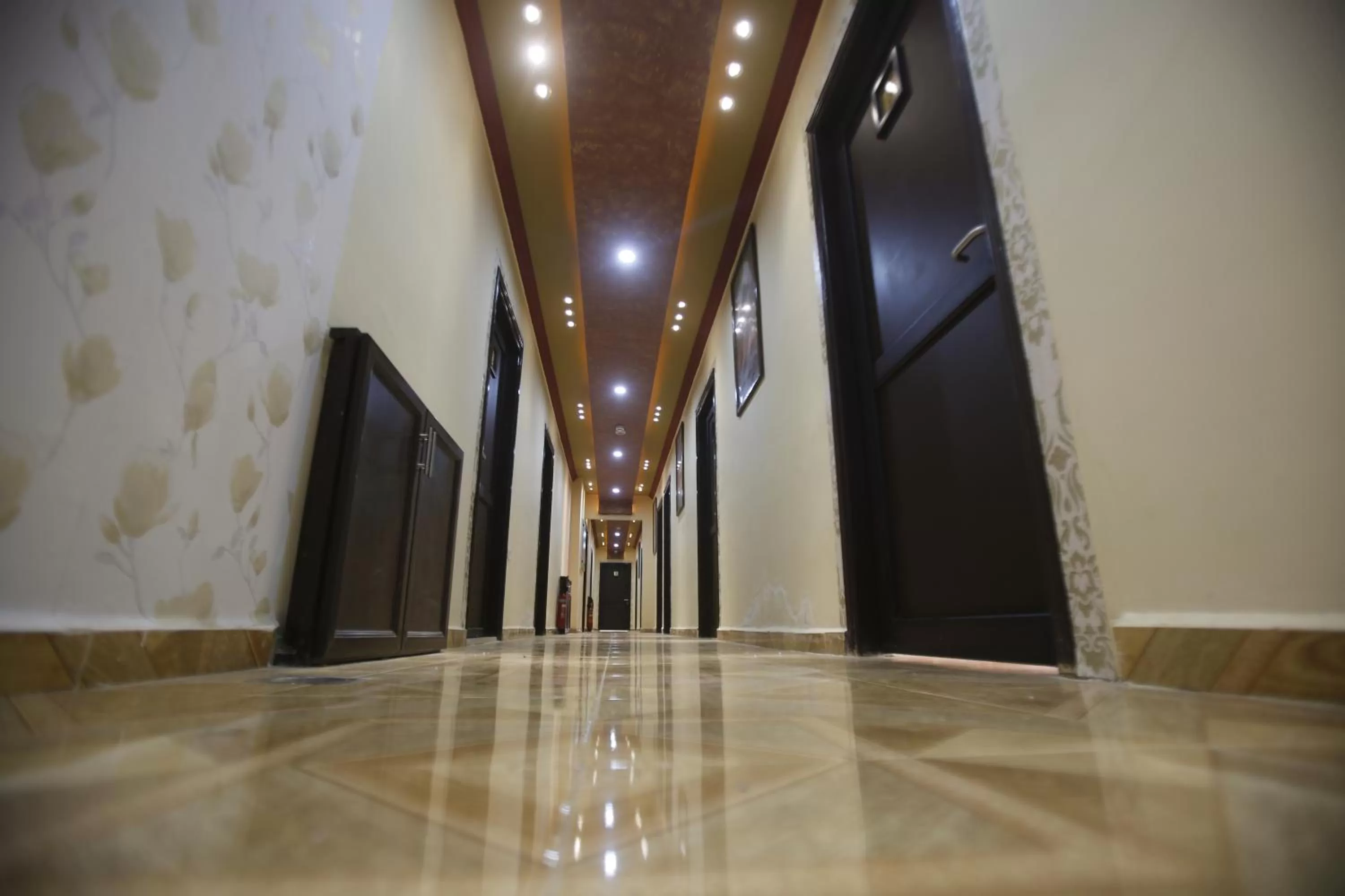 Lobby or reception in Isra Hotel