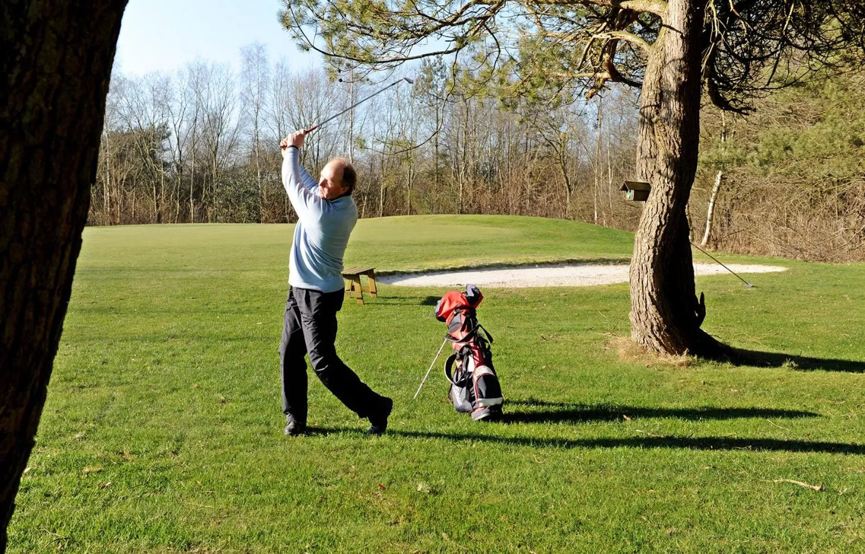 Golfcourse in Hotel Wesseling
