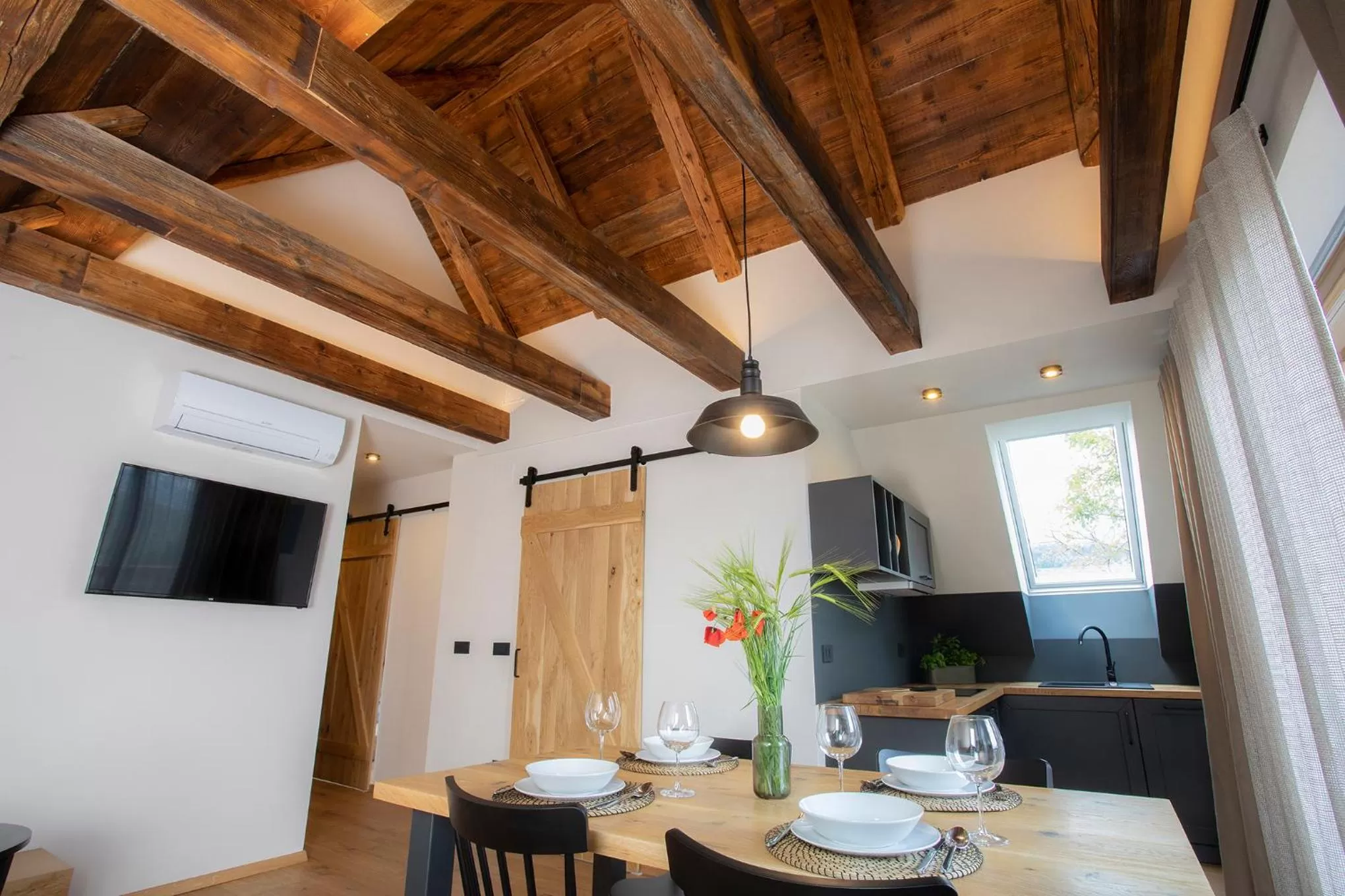 TV and multimedia in House Troha - Rooms & Apartments