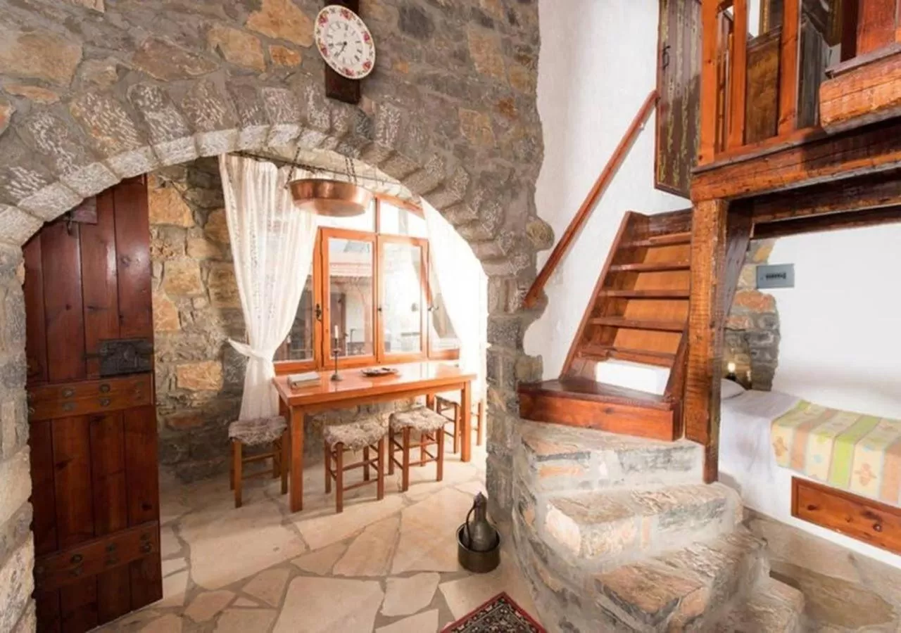 Living room in The Traditional Homes of Crete