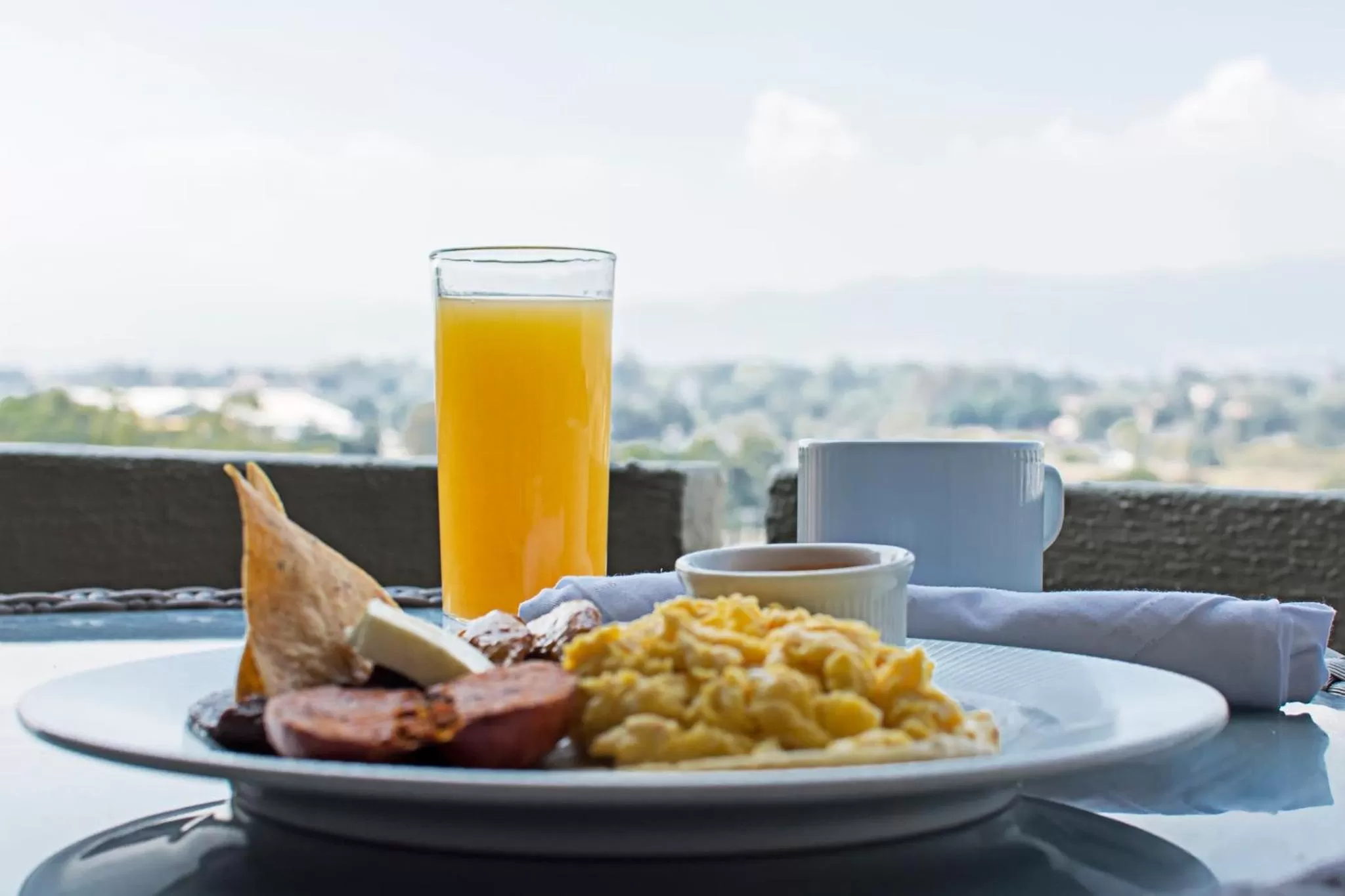 City view in Barceló Guatemala City