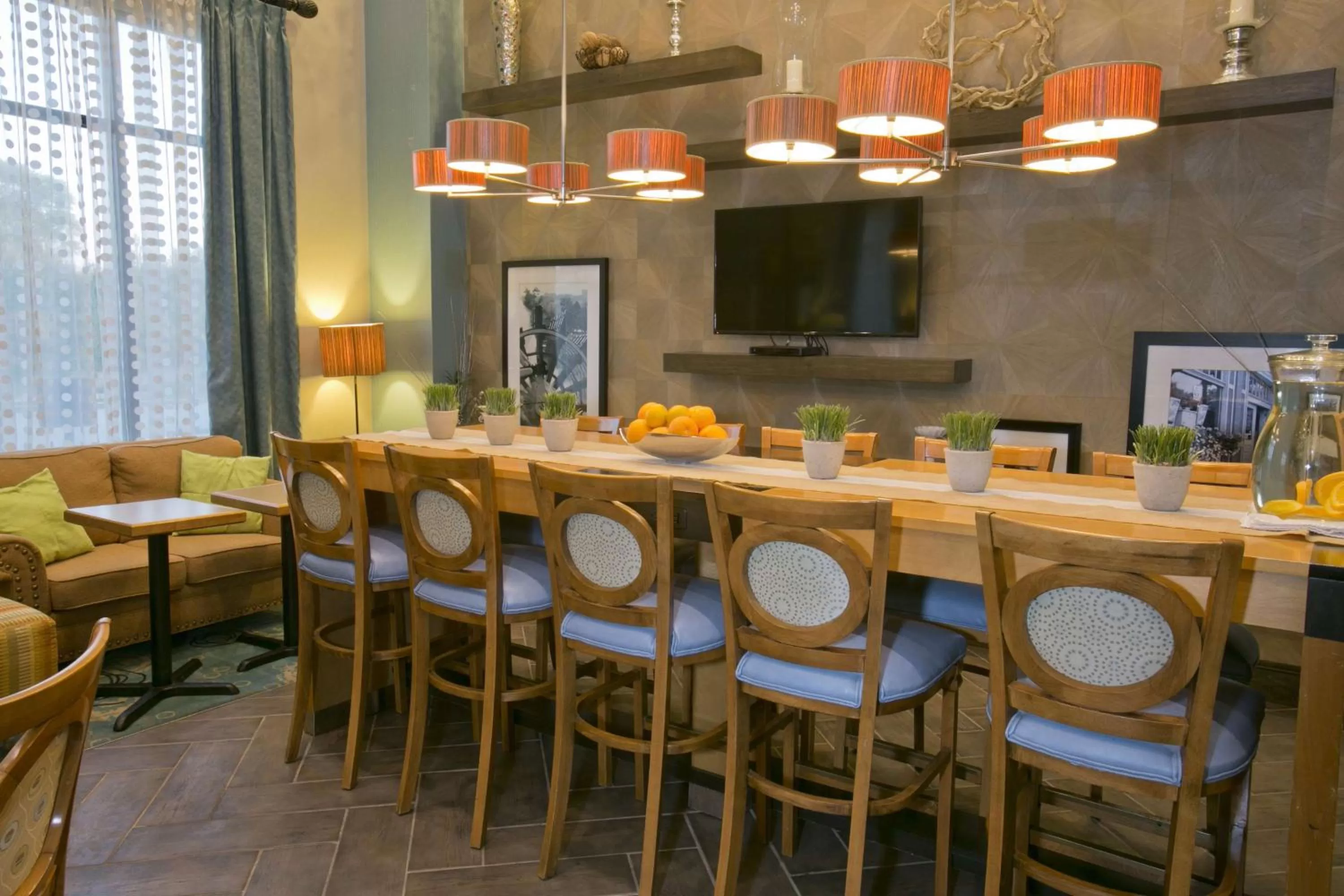 Lobby or reception in Hampton Inn & Suites Wiggins