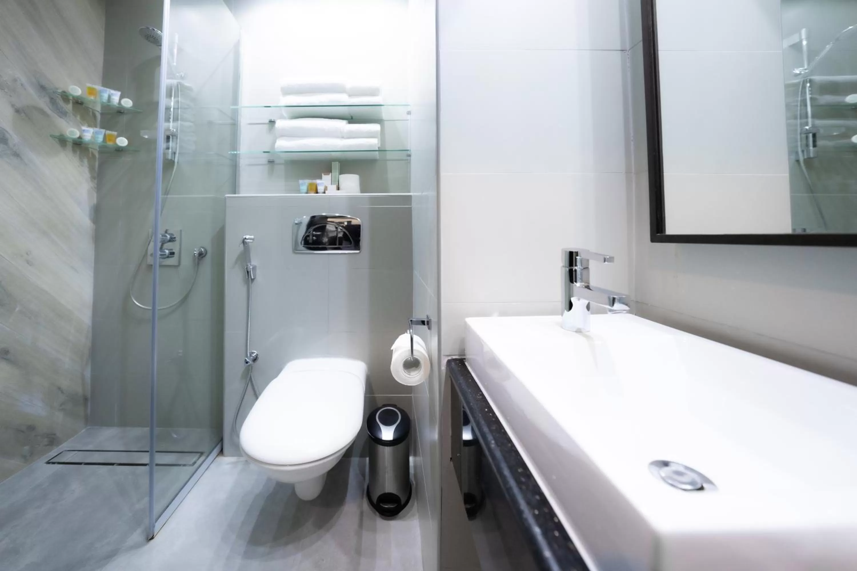 Bathroom in Ramada Encore Doha by Wyndham
