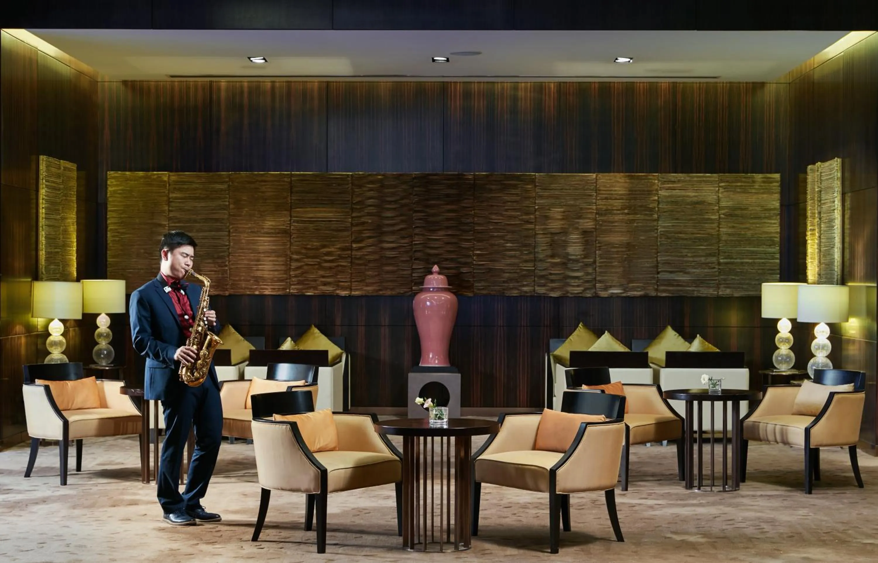 Lounge or bar in The Azure Ningbo, Vignette Collection