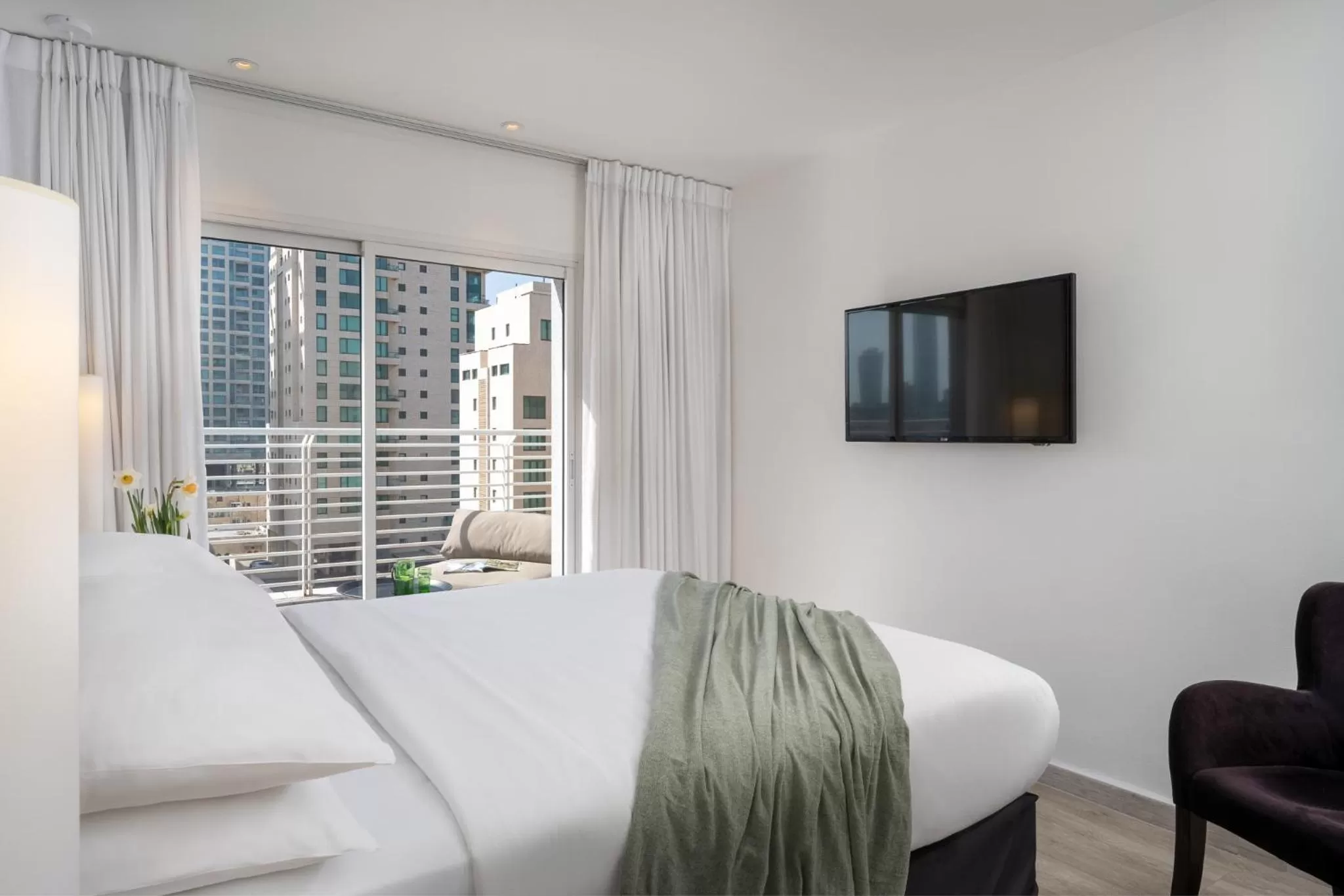 Bed in Savoy Sea Side Hotel