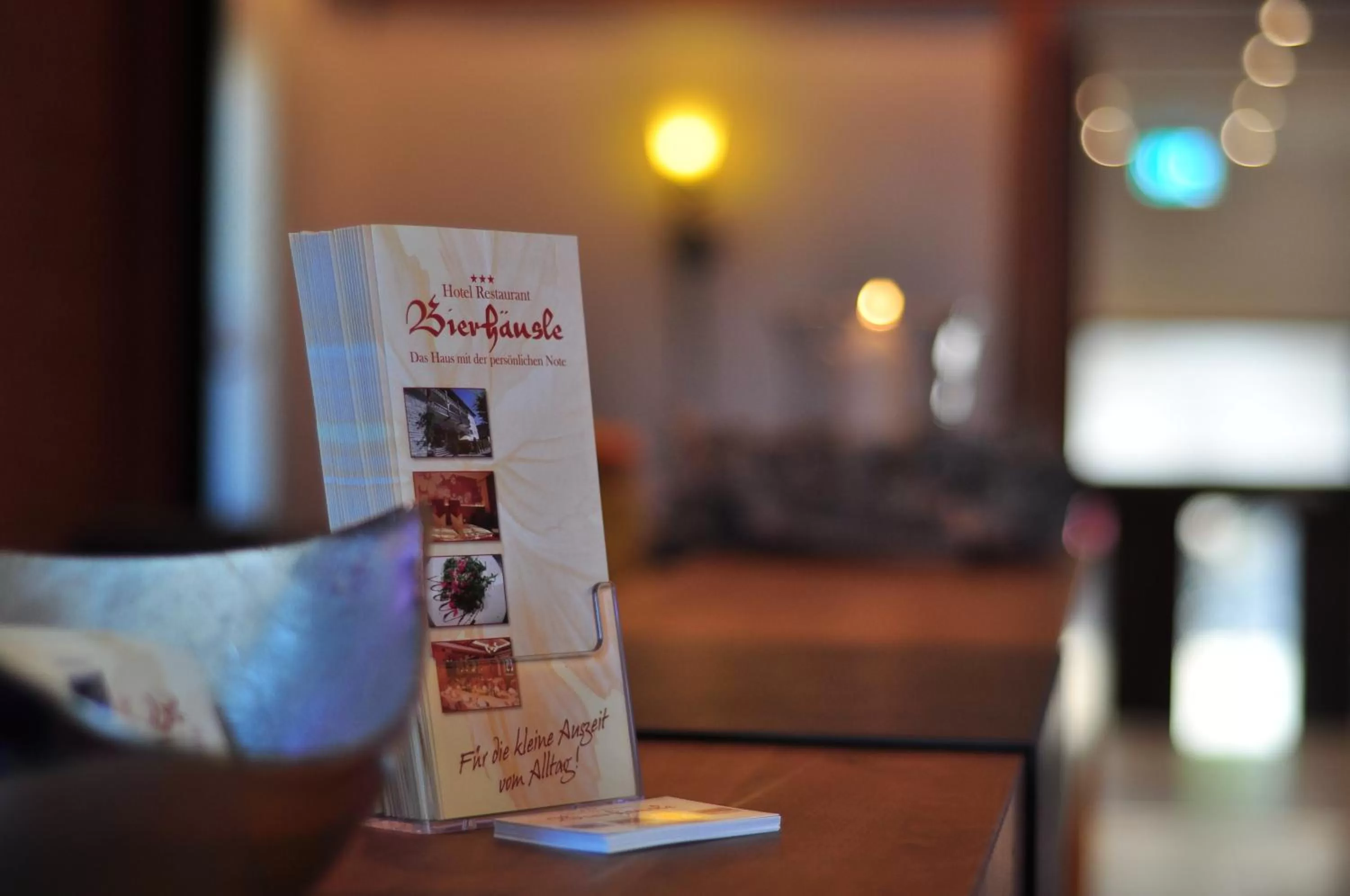 Lobby or reception in Hotel-Restaurant Bierhäusle