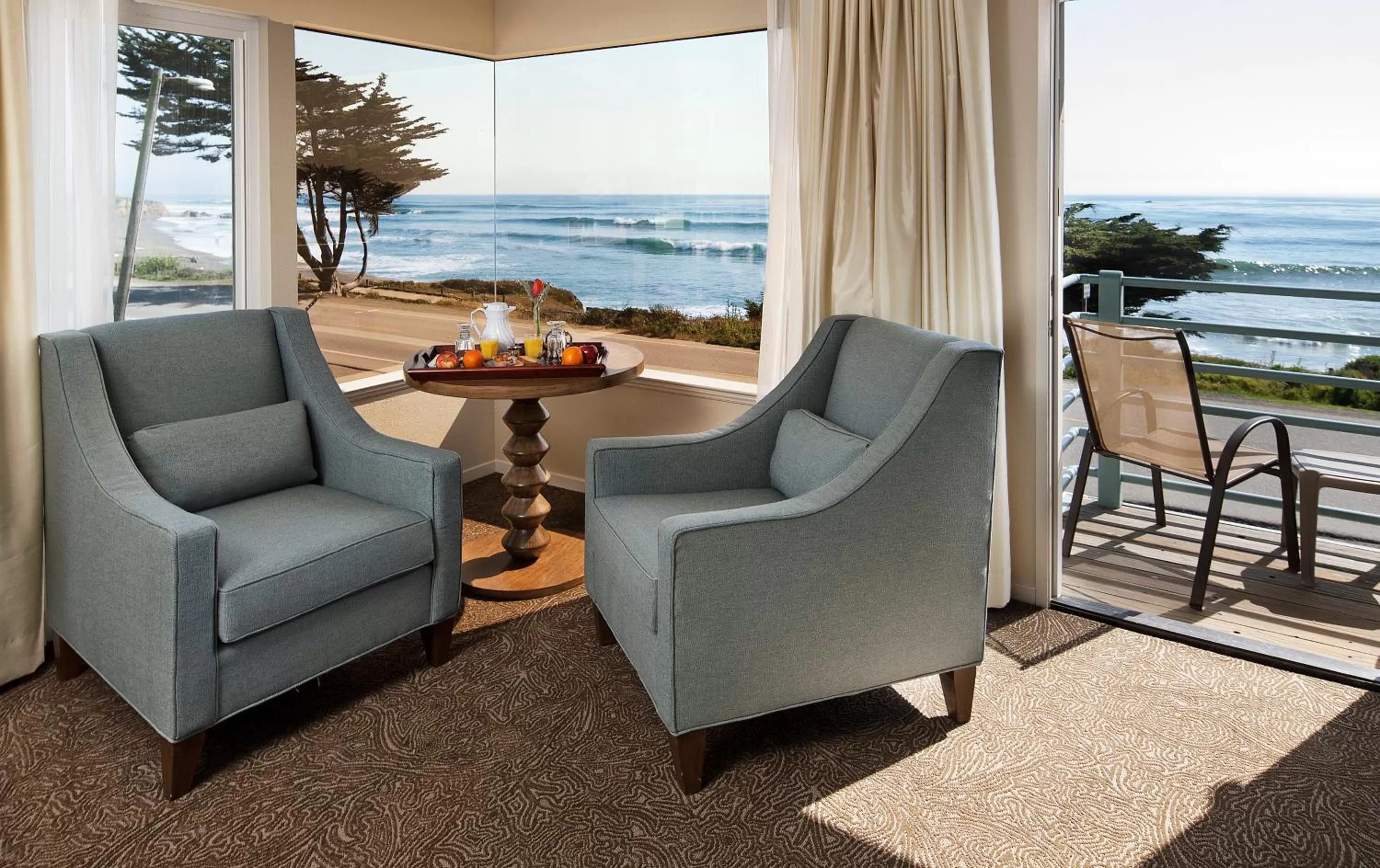 Balcony/Terrace in Cambria Landing Inn and Suites