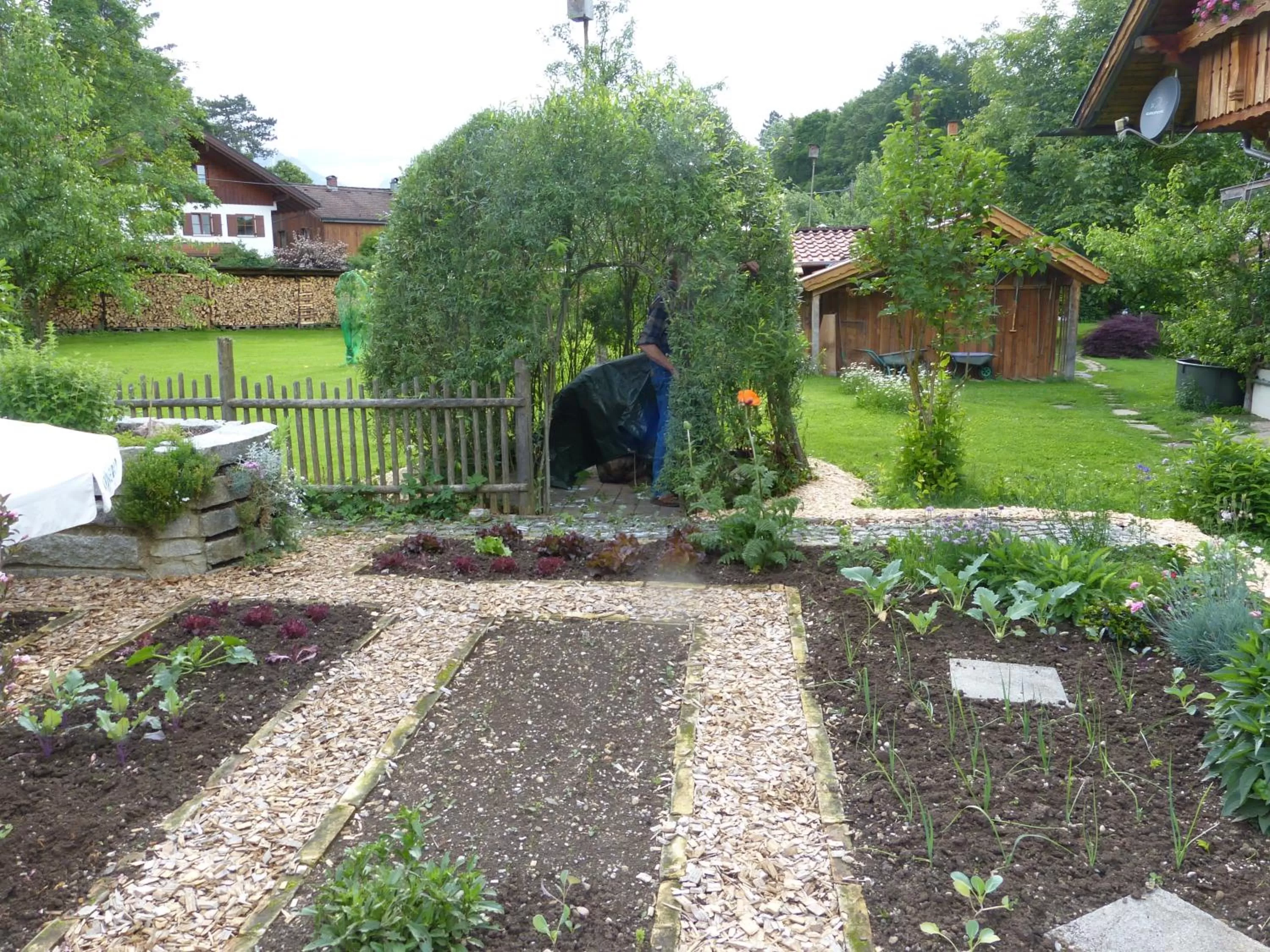 Garden in Suzanne's B&B & Gardens