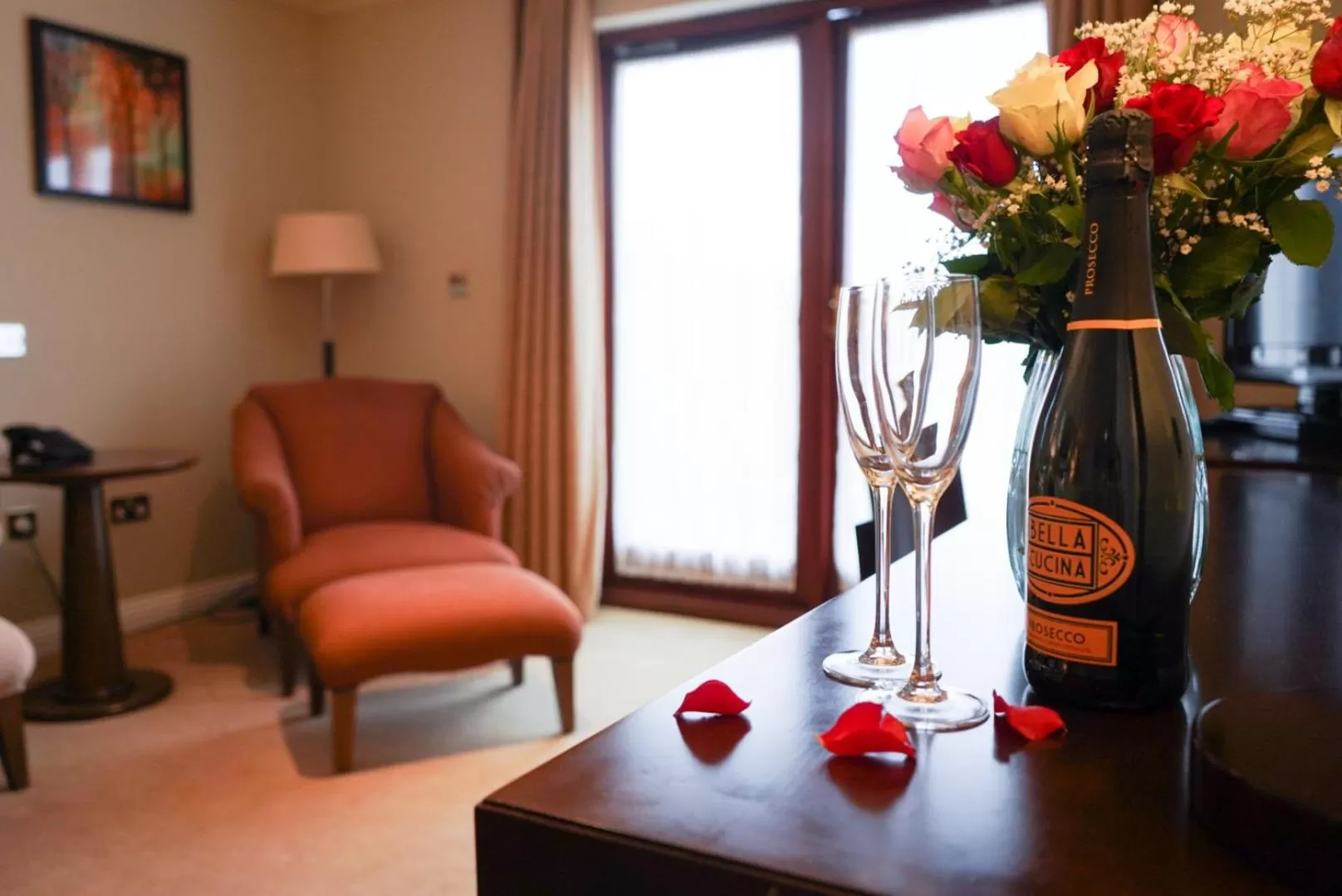 Seating Area in Hustyns Resort Cornwall