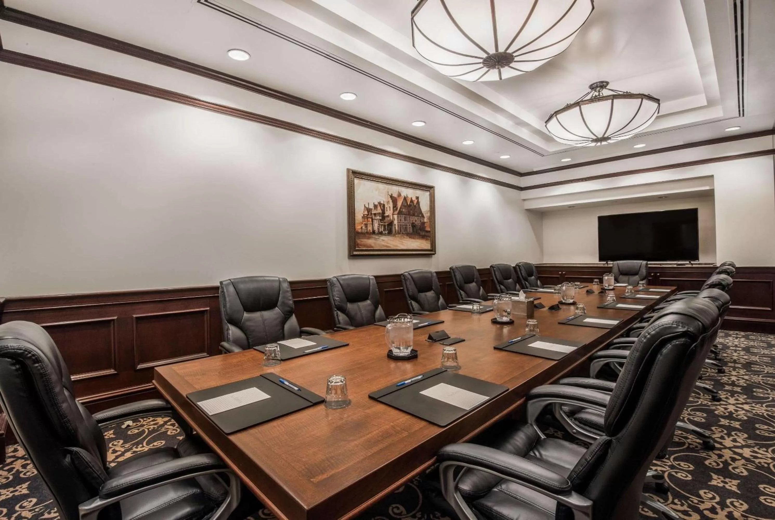 On site in The Antlers, a Wyndham Hotel