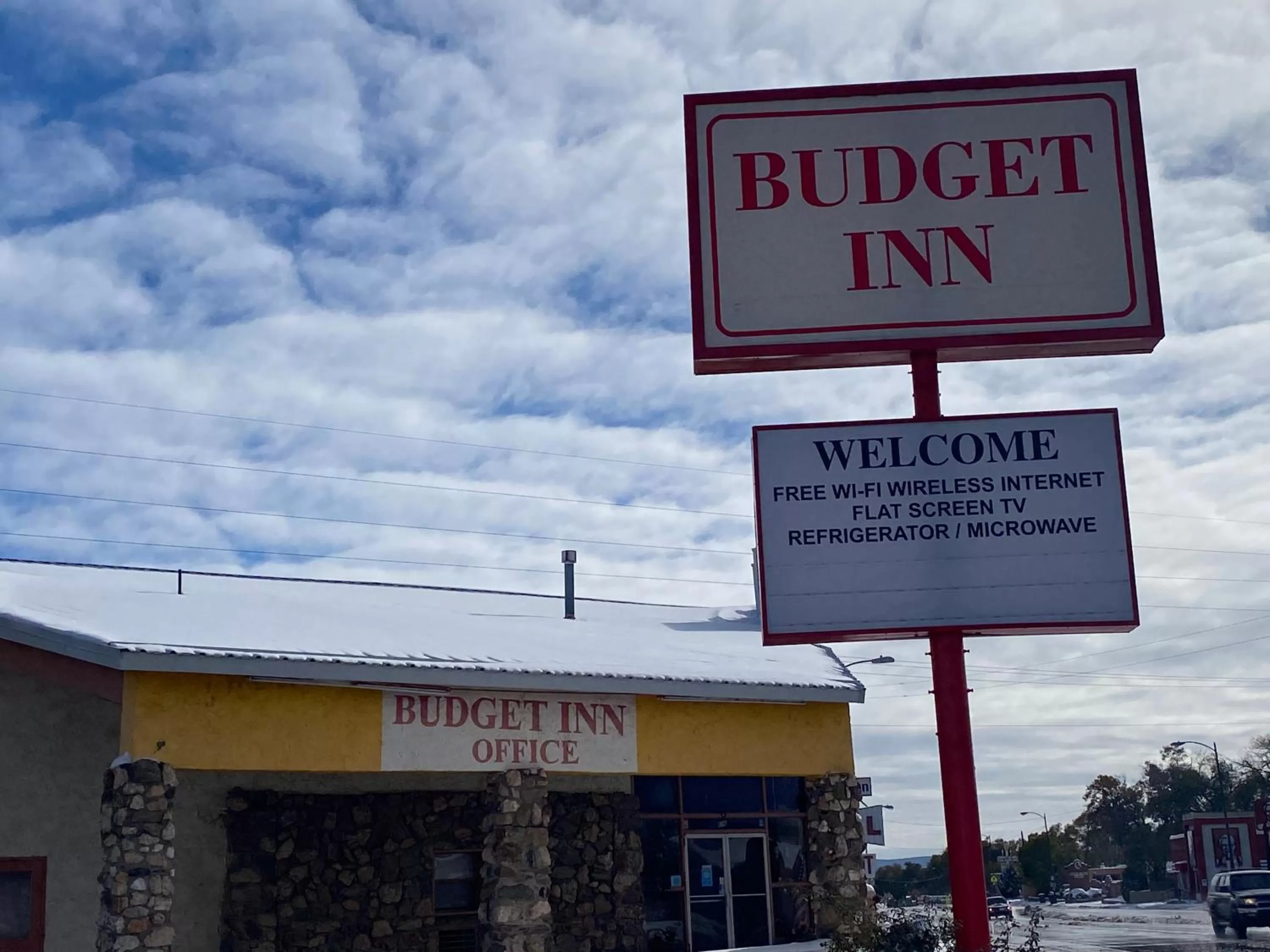 Property logo or sign in Budget Inn Las Vegas New Mexico