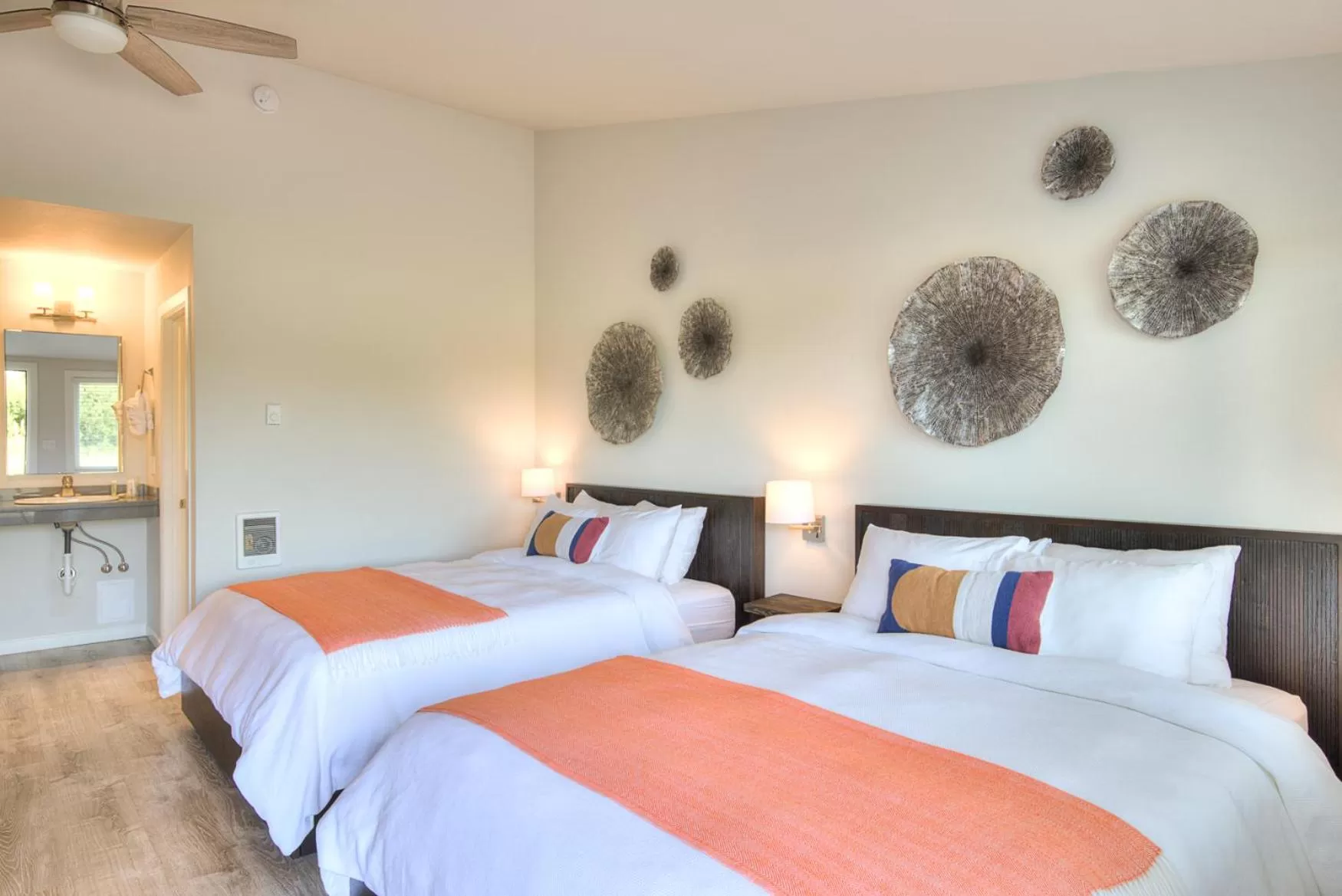 Bed in Ocean Shores Resort