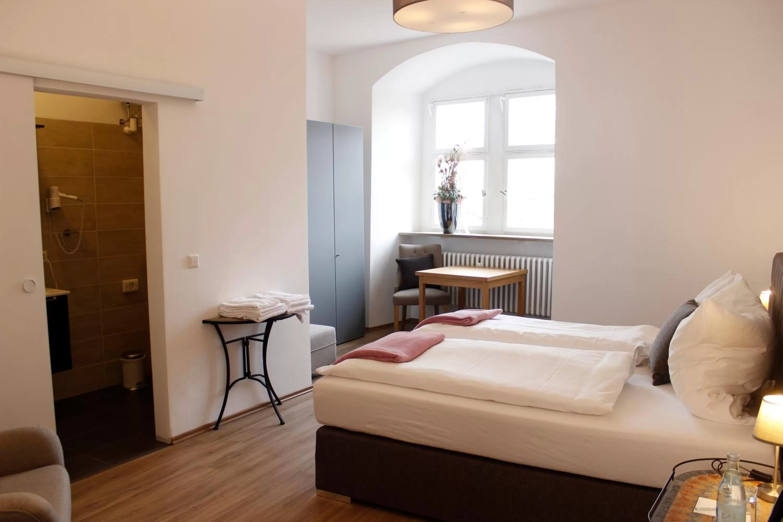 Decorative detail, Bed in BioHotel Schloss Kirchberg