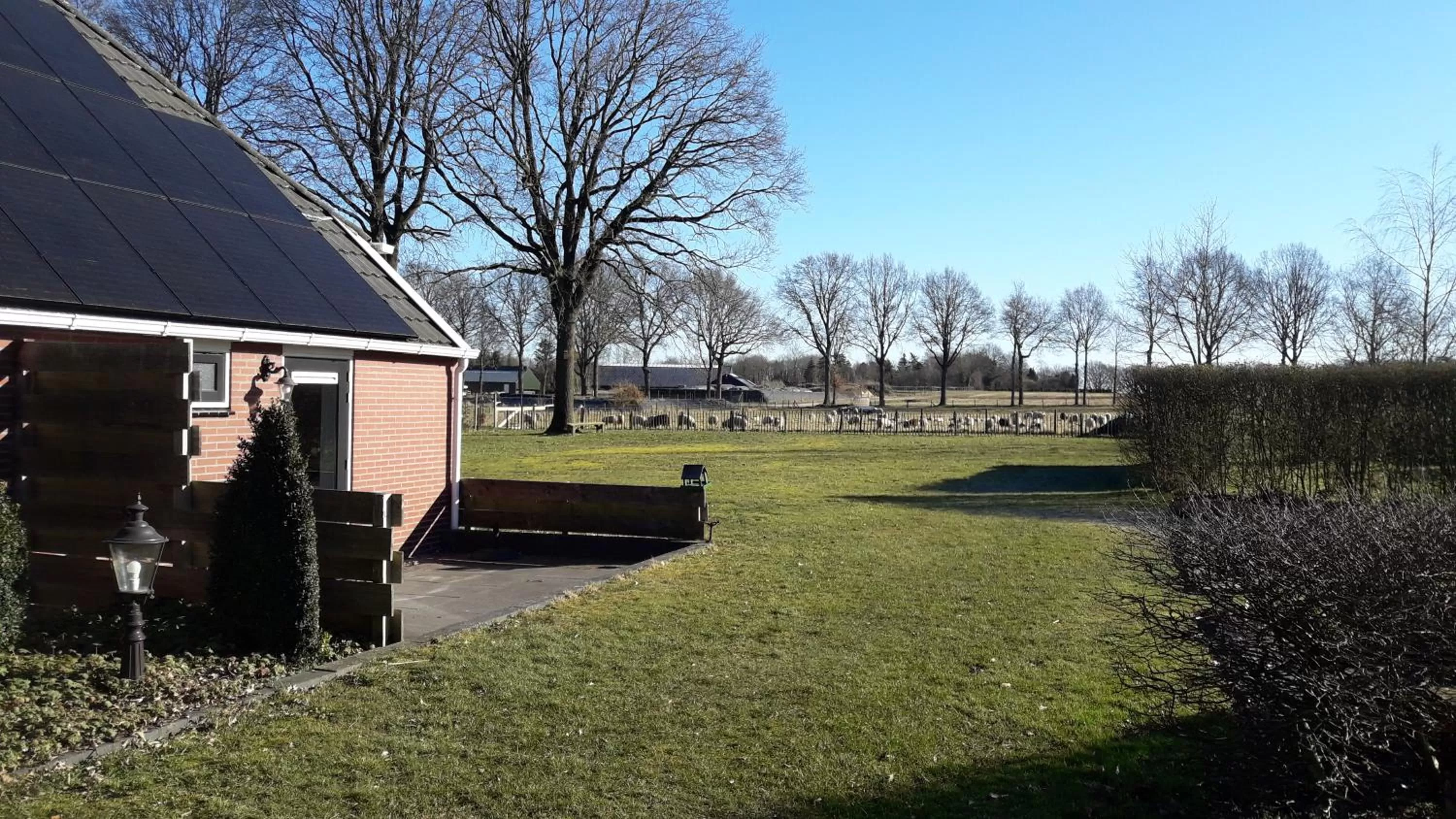 Garden view in 't Rond Bargie