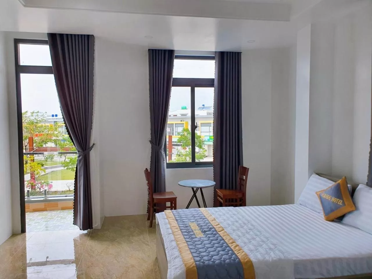 View (from property/room), Bed in Seaside Hotel - Rach Gia