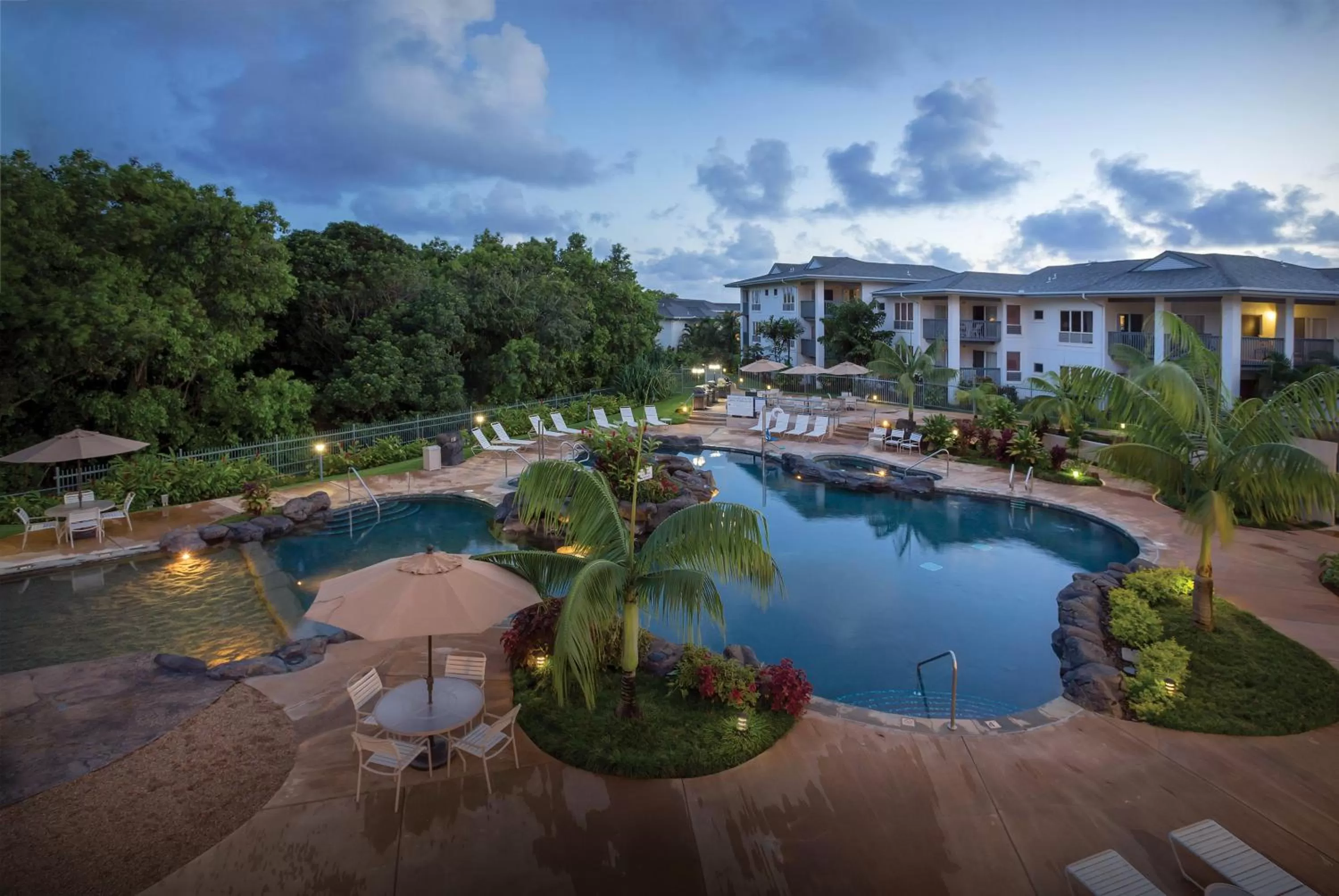 Property building in Club Wyndham Bali Hai Villas