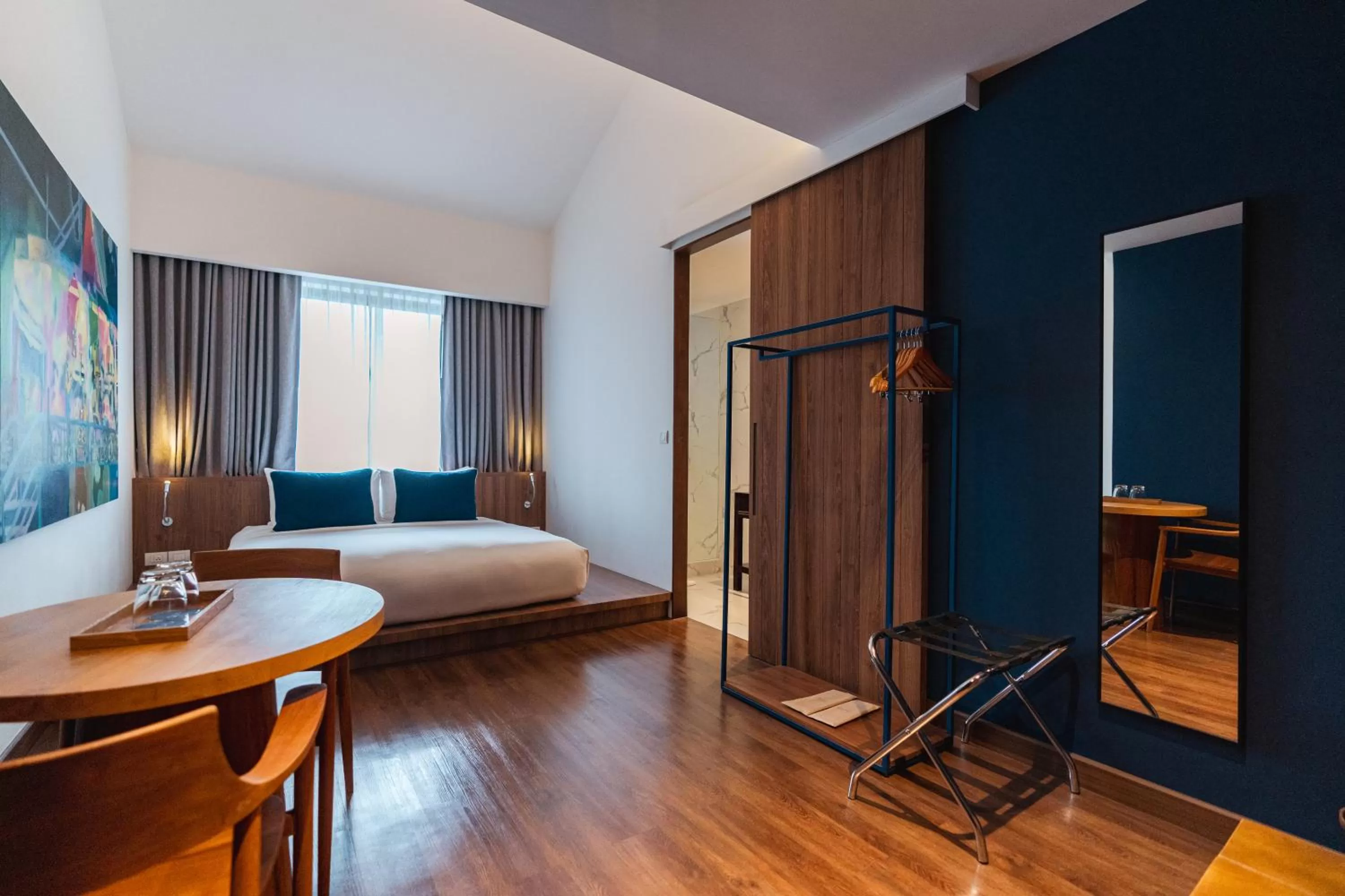 Seating area, Bed in QUU HOTEL Chiang Mai