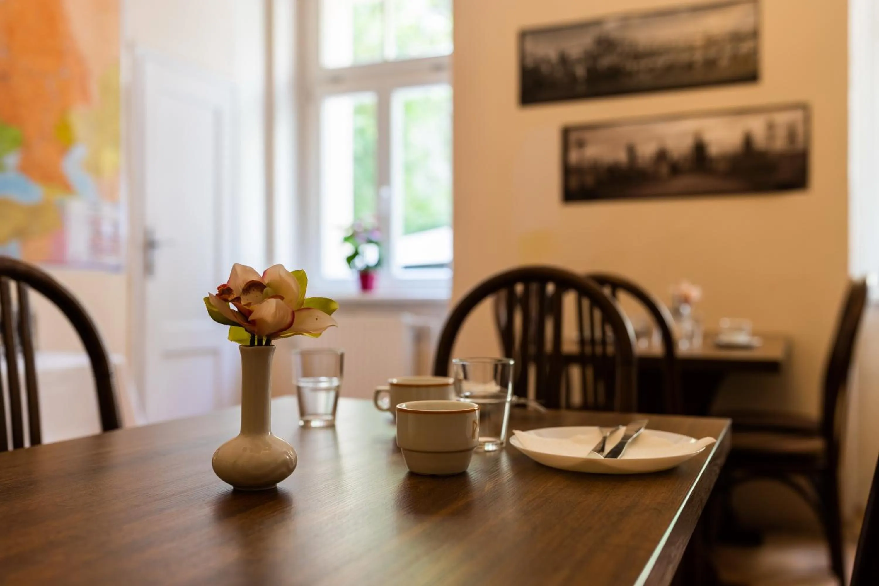 Dining area in Hostel Dakura