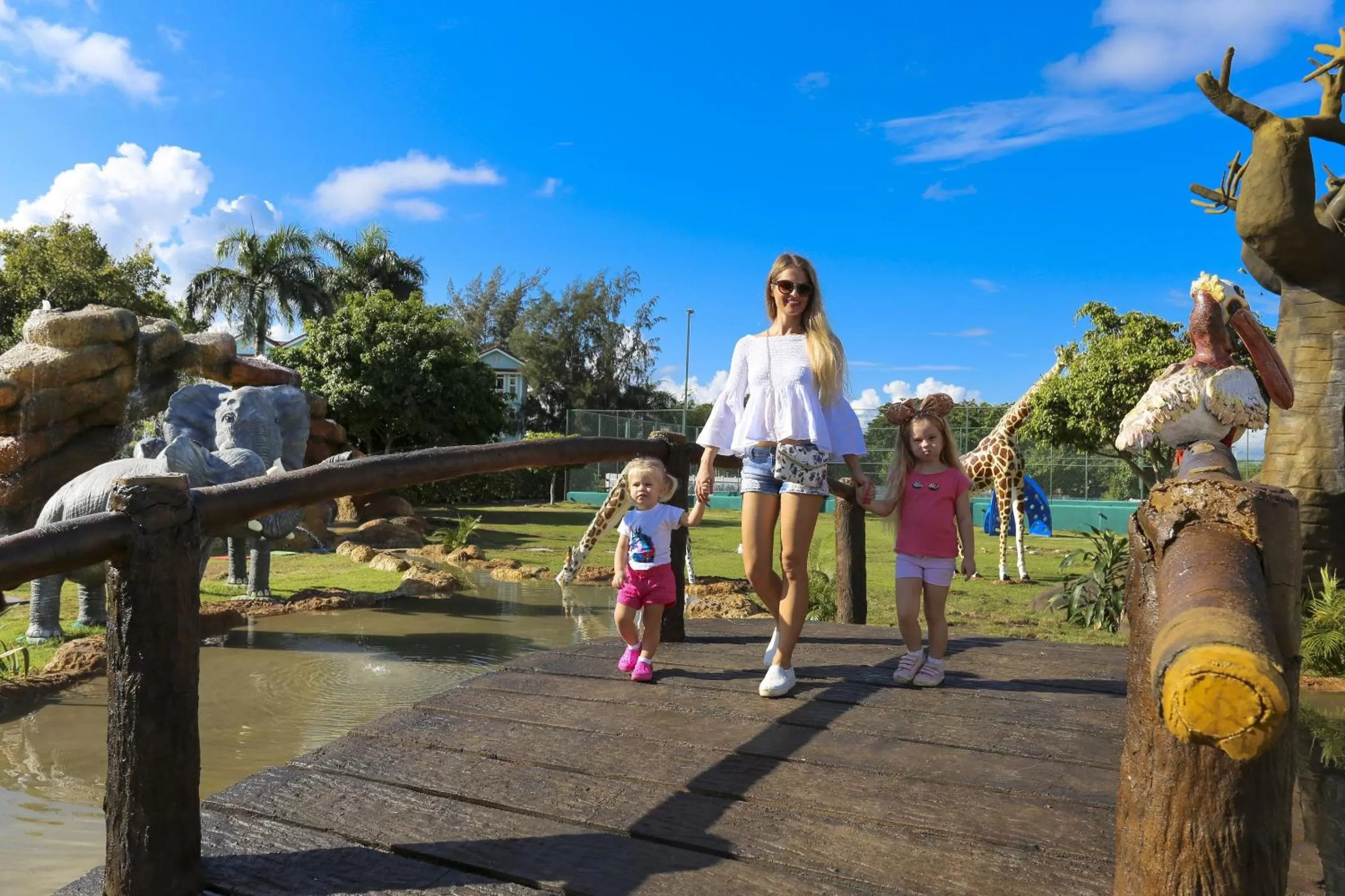 Children play ground in Ocean Village Deluxe Resort & Spa