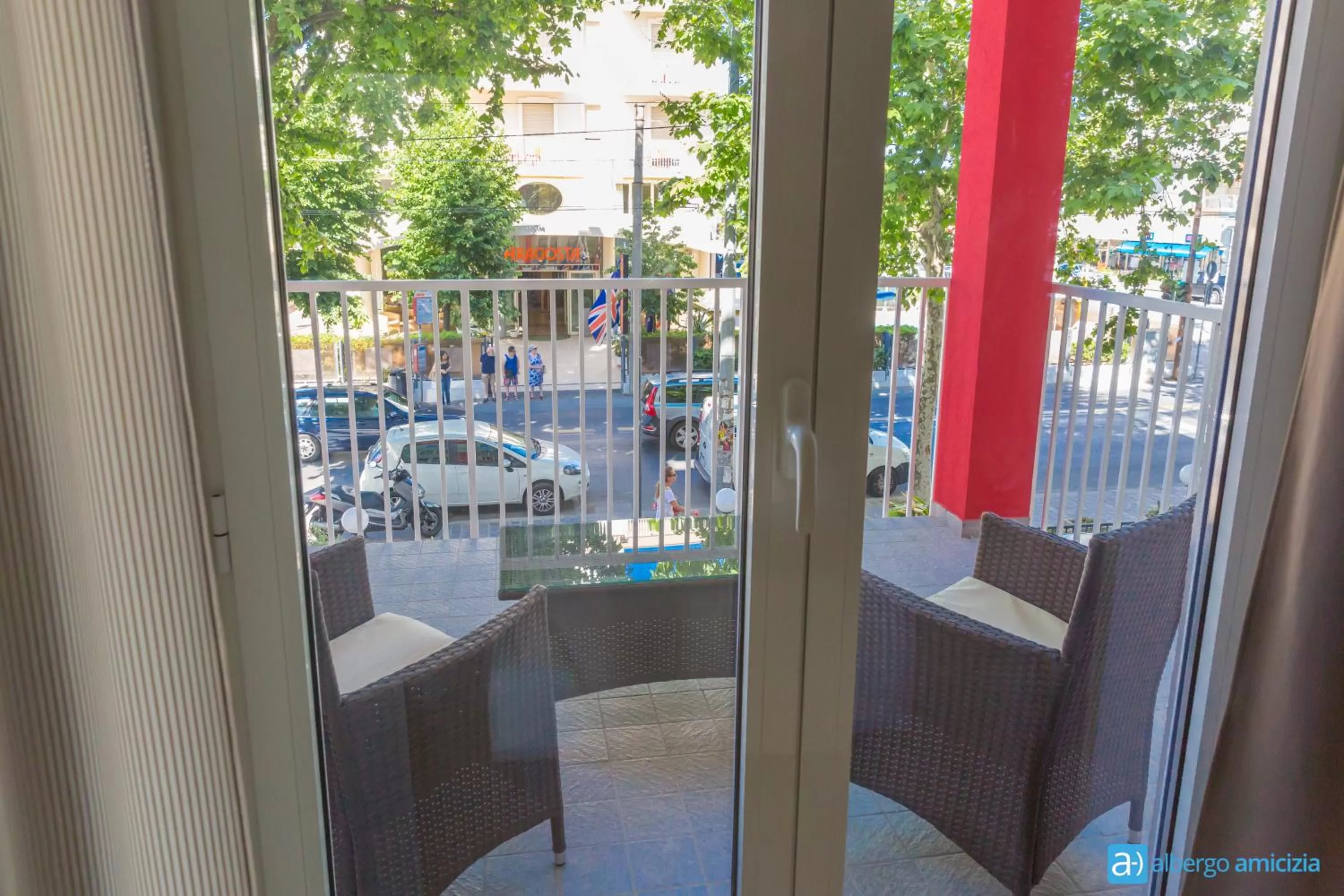 Balcony/Terrace in Hotel Amicizia