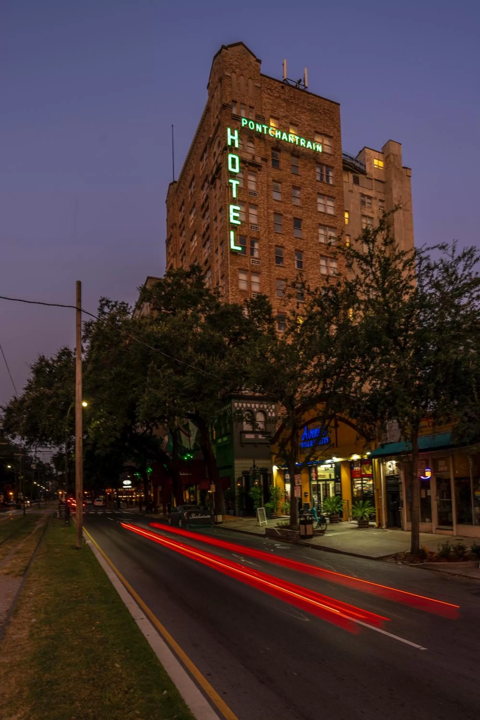 Property building in The Pontchartrain Hotel