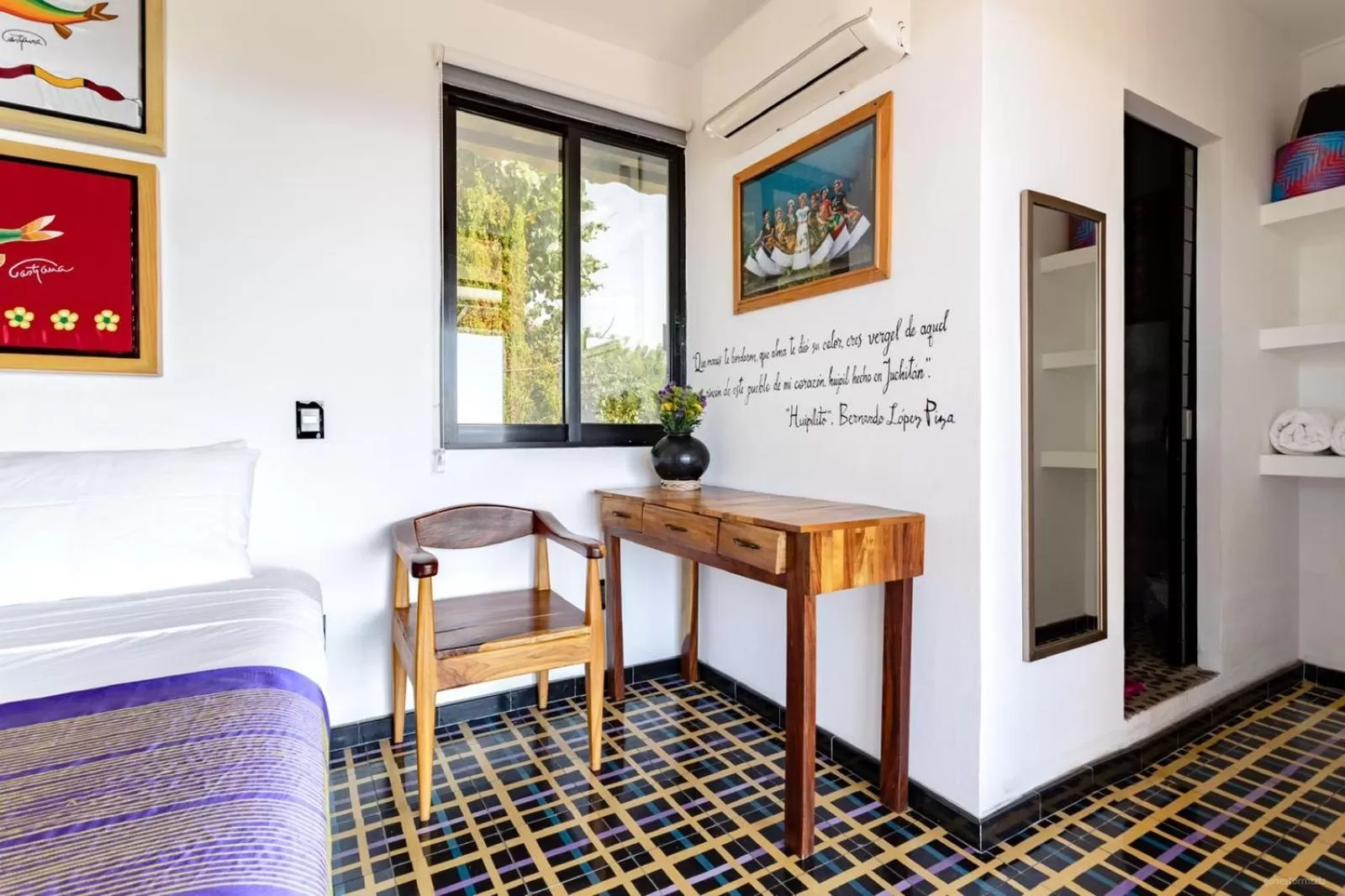 Bed in Cabane Container Boutique Hotel