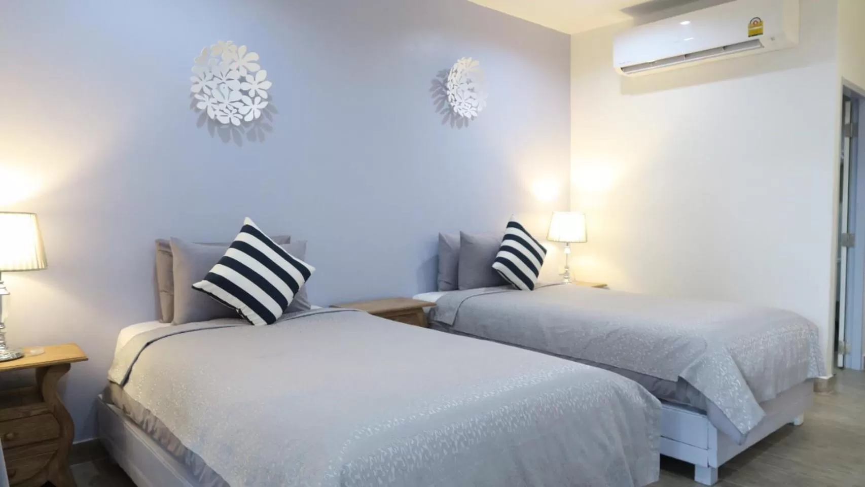 Bed in BC Summer Beach