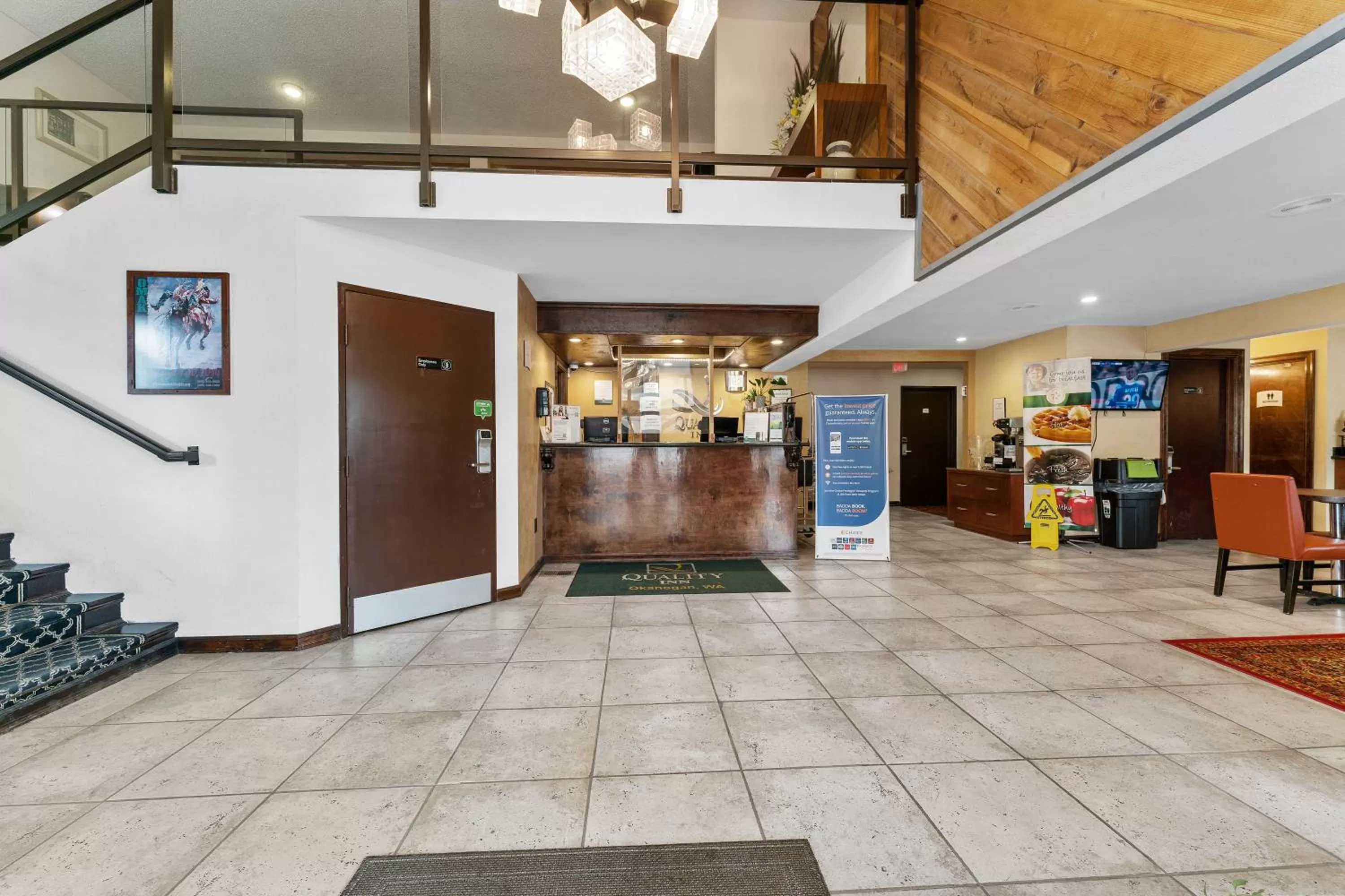 Lobby or reception in Quality Inn & Suites Okanogan - Omak