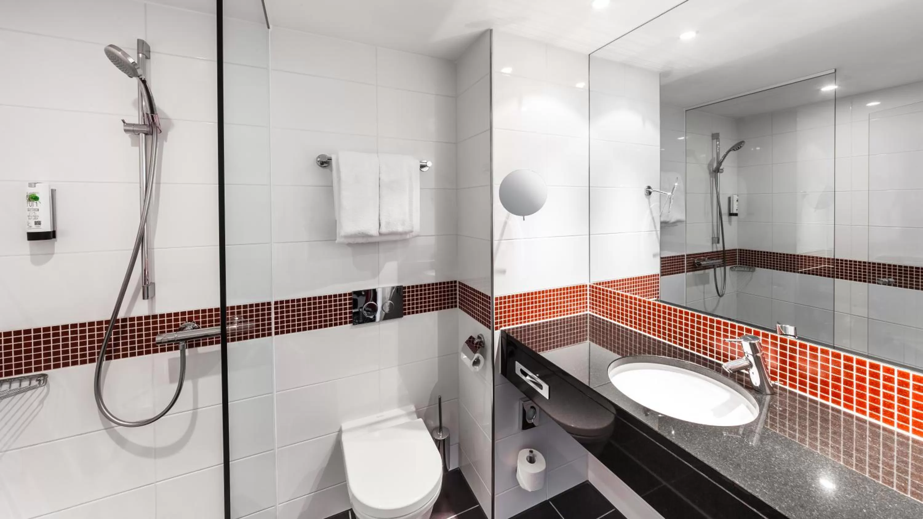 Shower in Holiday Inn Munich - Westpark by IHG