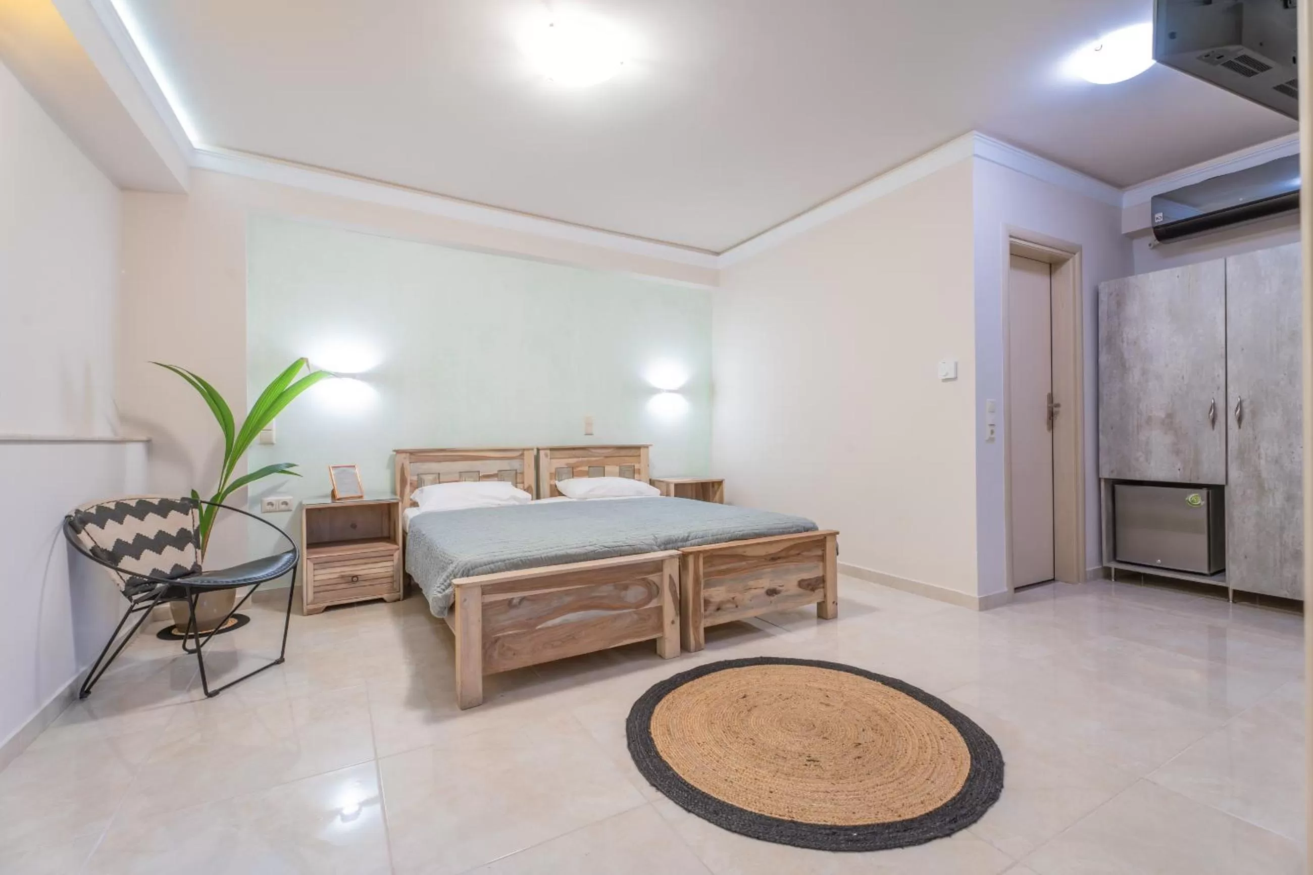 Bedroom, Bed in The Stone Manor , Noho boutique hotel Thissio