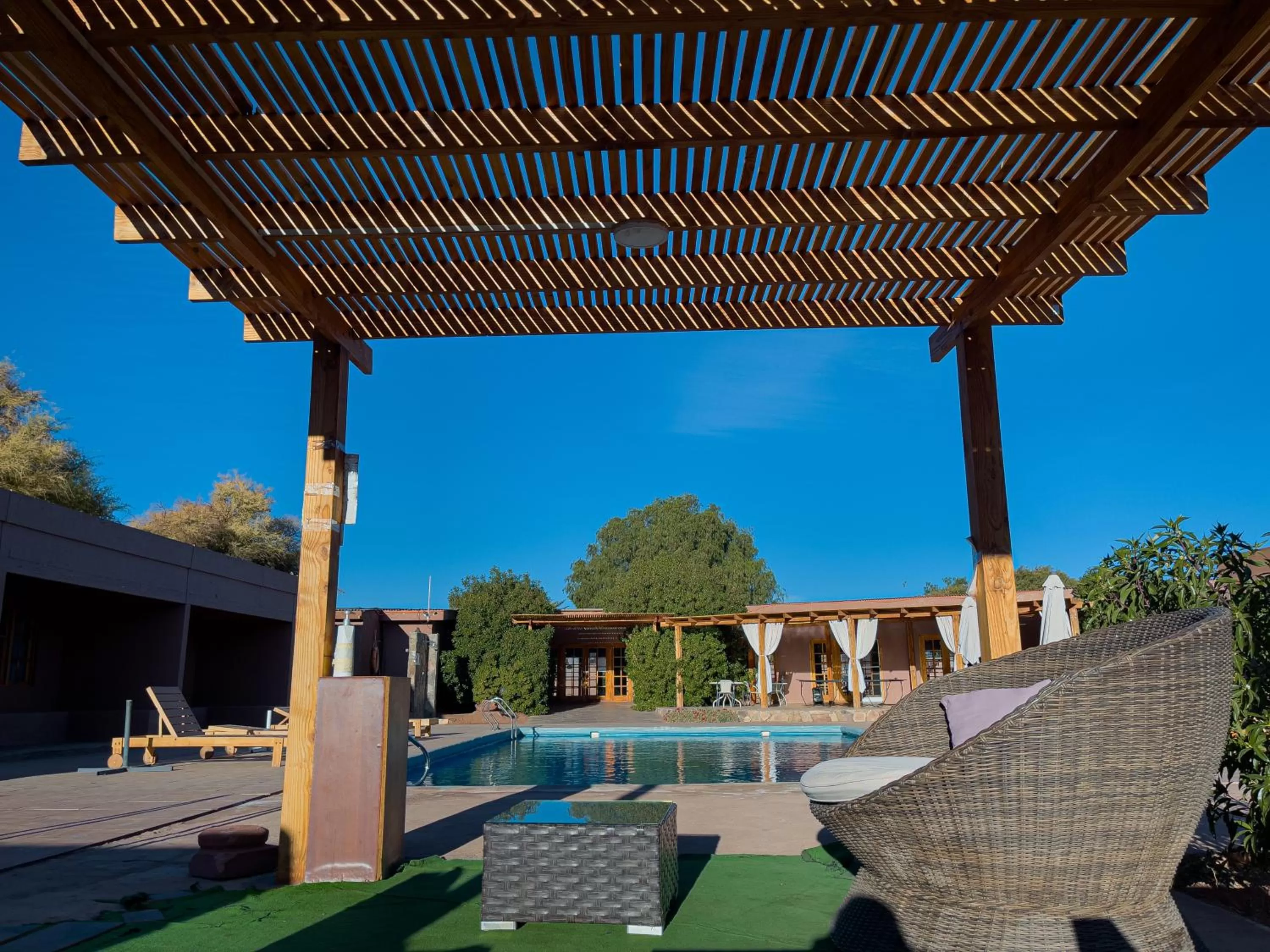 Patio in Ittai Hotel