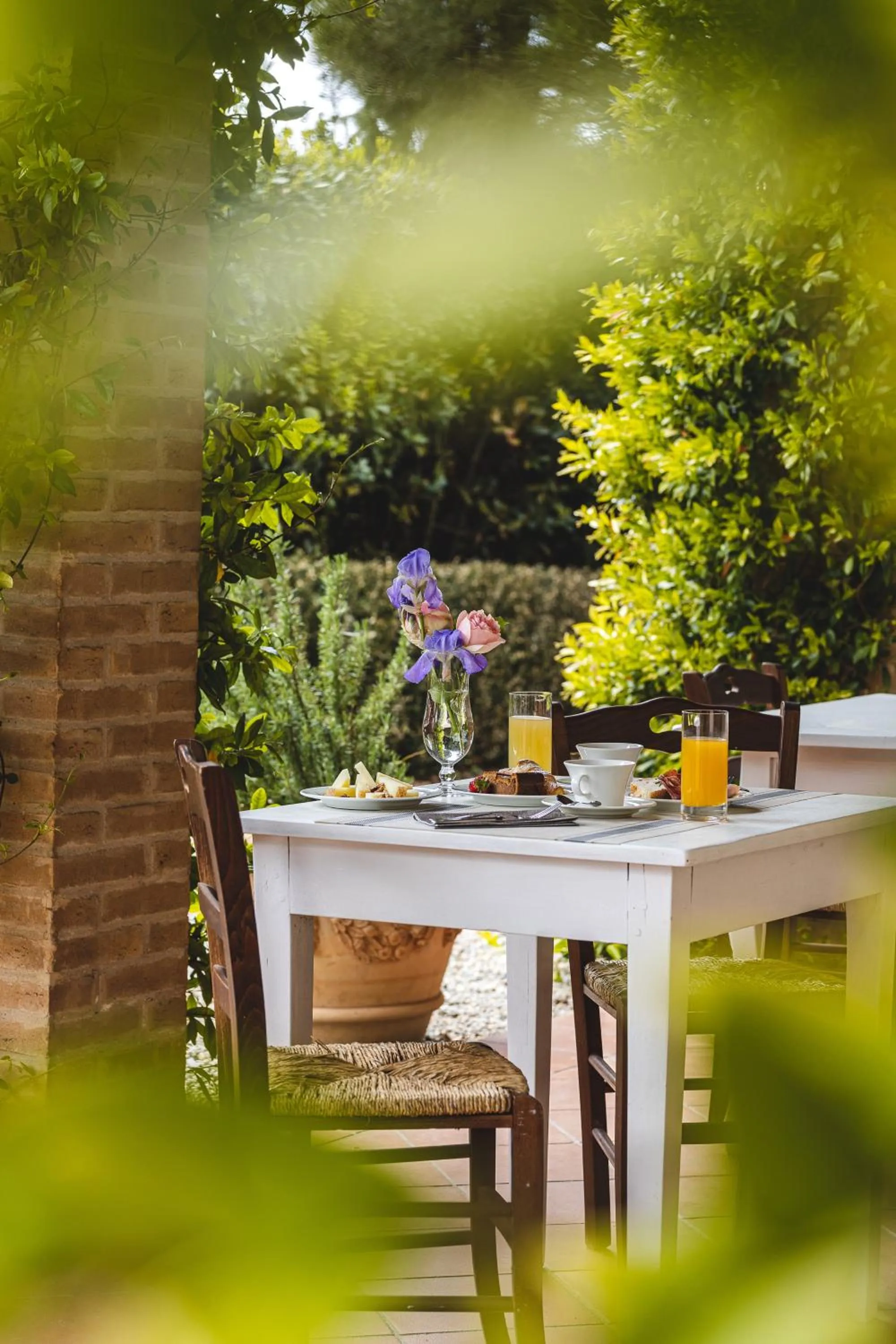 Patio in Si Montalcino Hotel